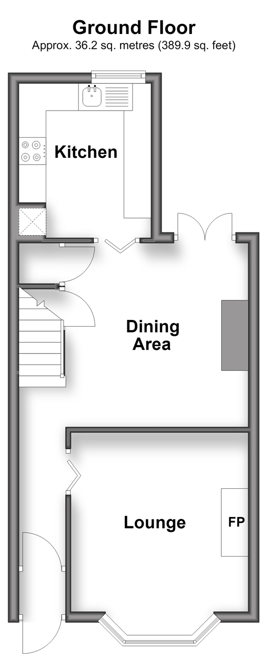 Dering Road, Ashford floorplan
