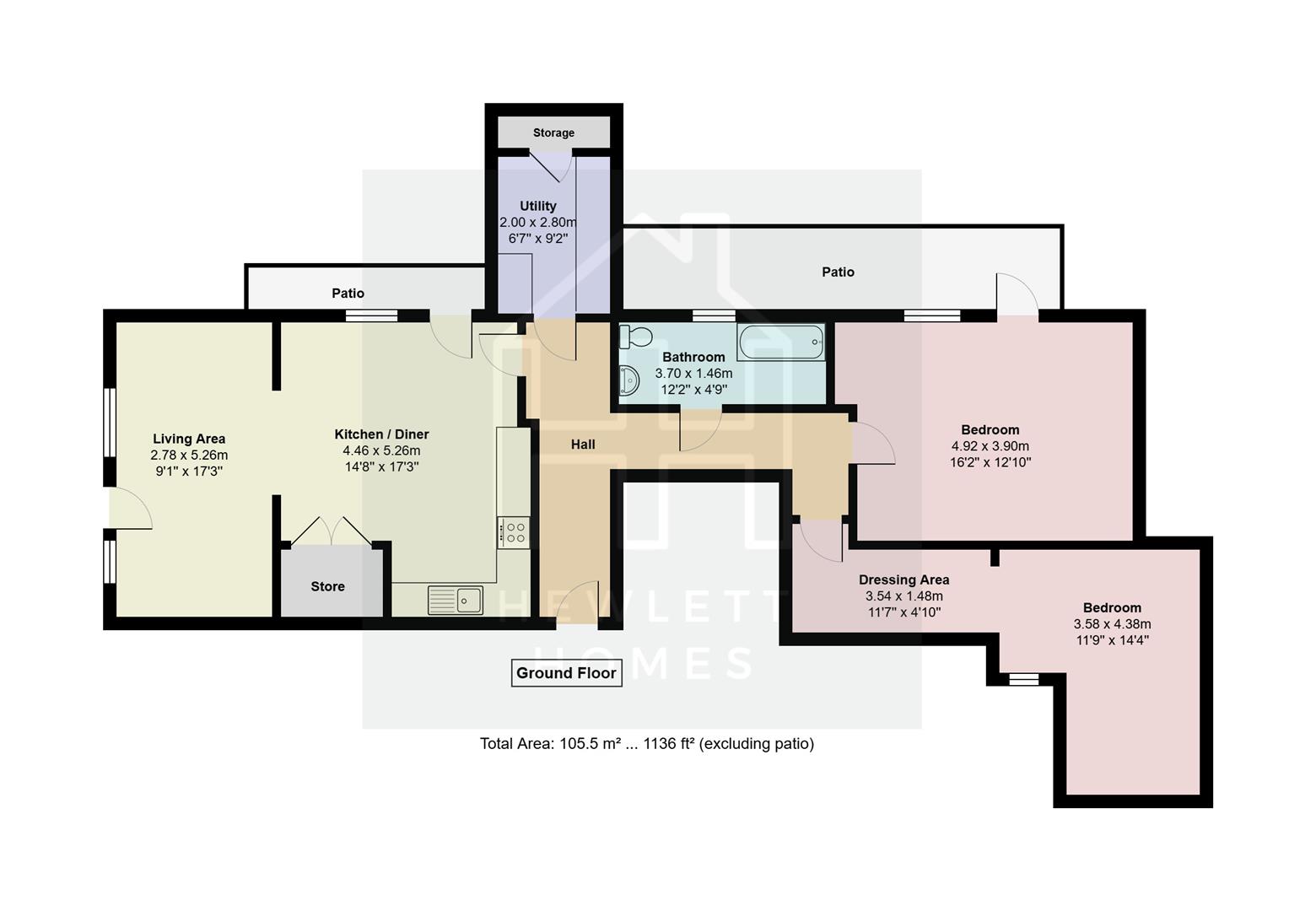 Apartment 1, 38, Birnbeck Road, Weston-Super-Mare floorplan