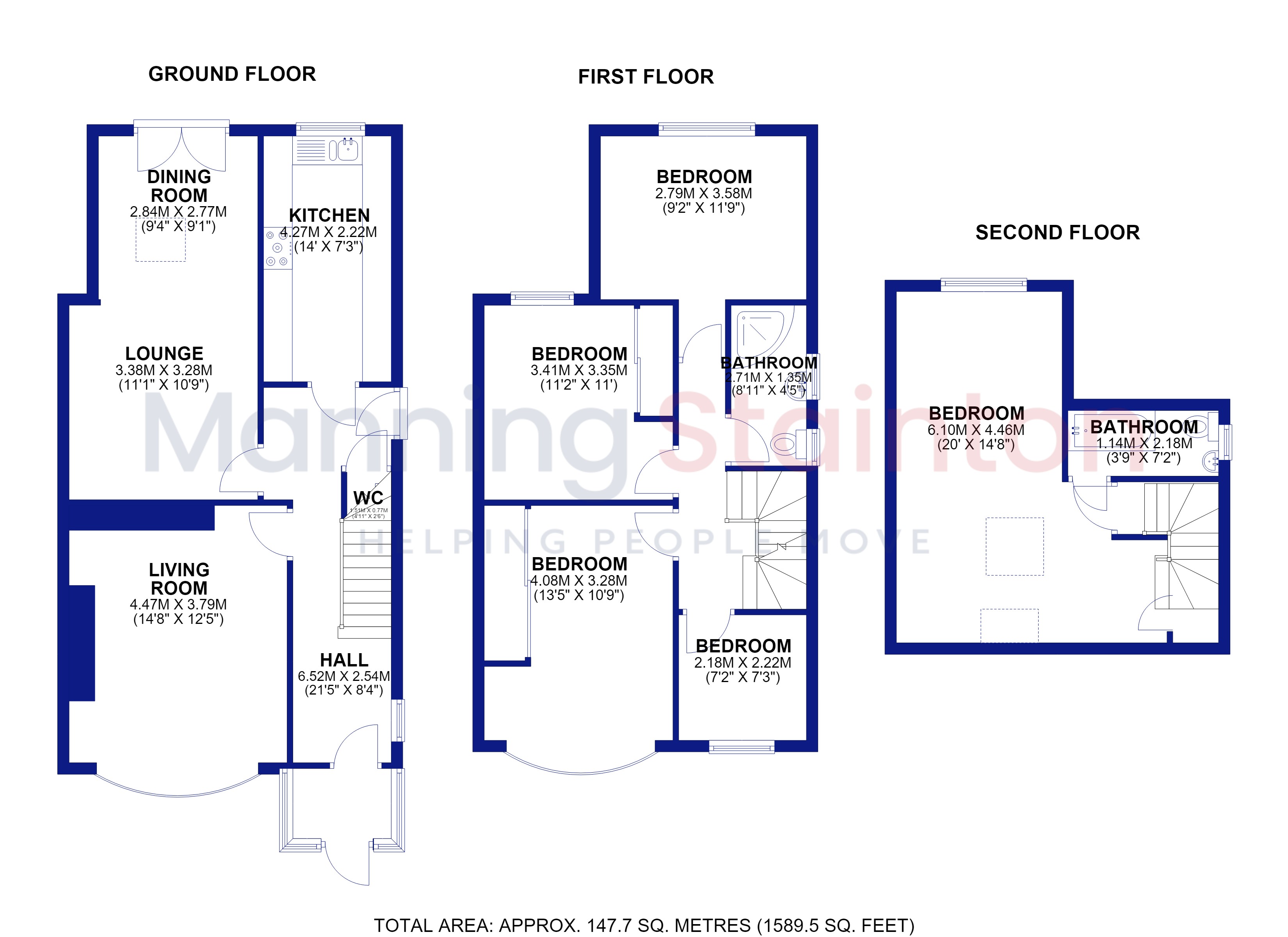 179, Easterly Road, Leeds floorplan
