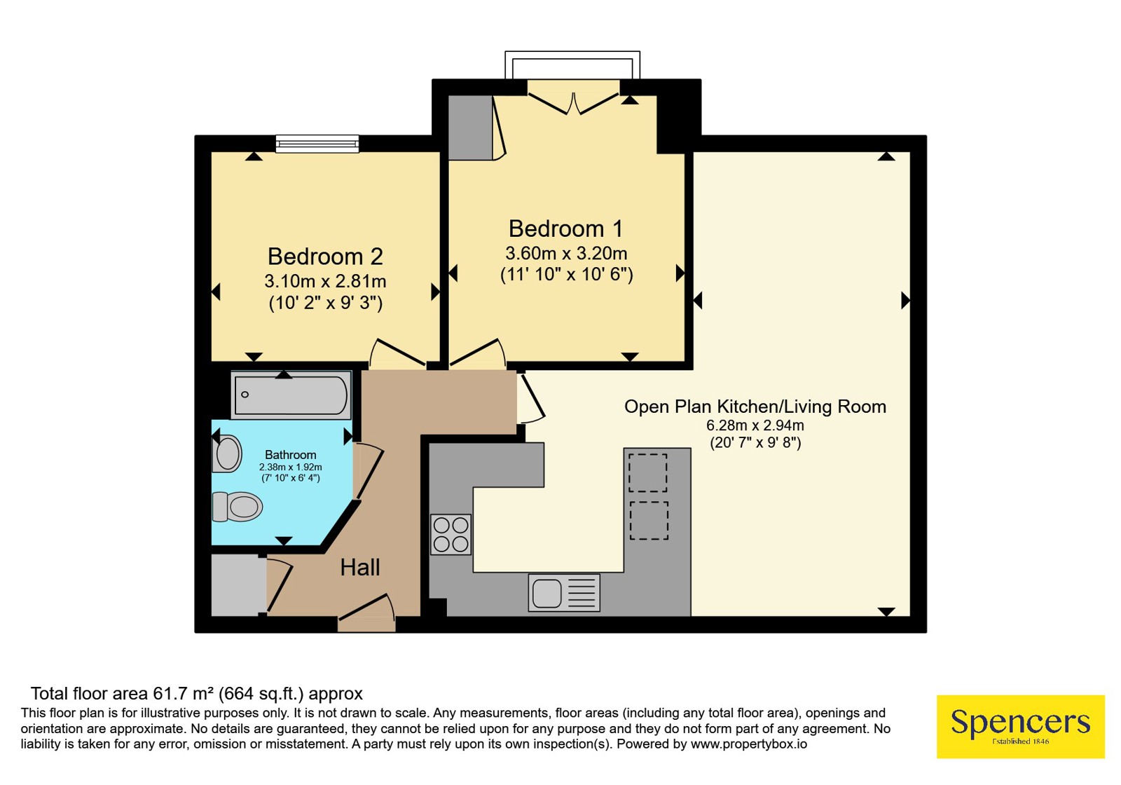 36, Havelock Gardens, Leicester floorplan