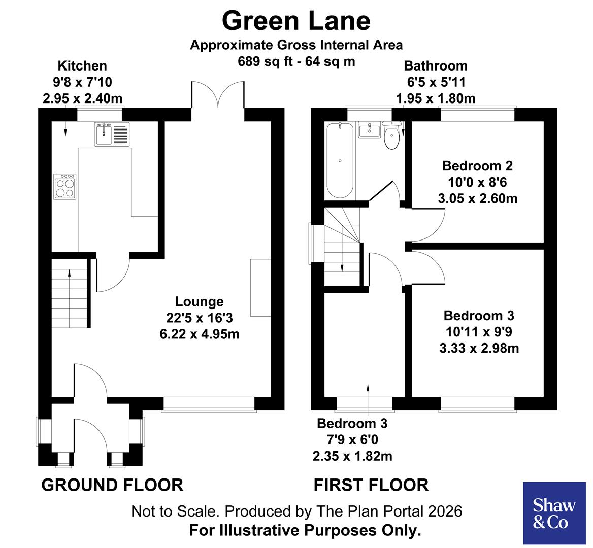 11, Green Lane, Feltham floorplan