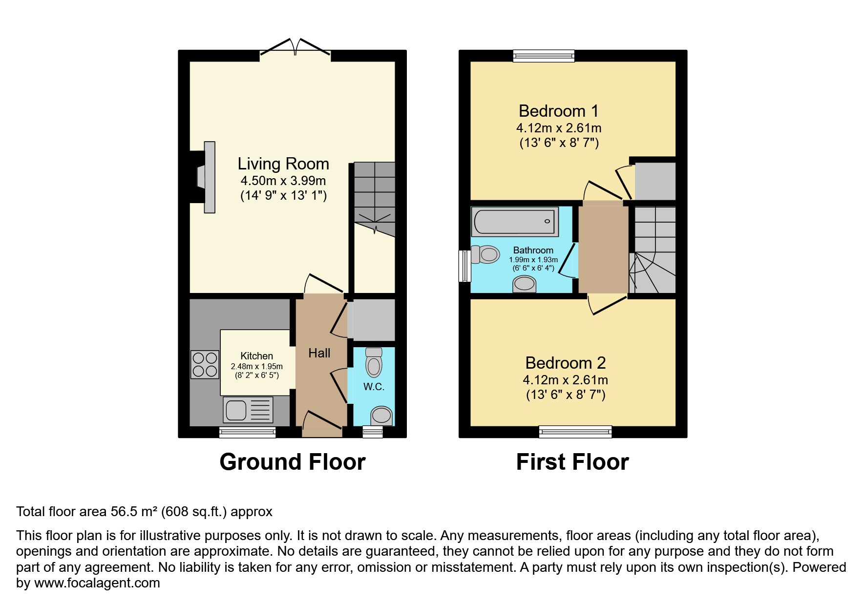 47, Windermere Drive, Bridlington floorplan