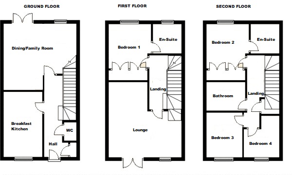 4 Bedrooms Town house for sale in Lint Meadow, Hollywood, Birmingham B47