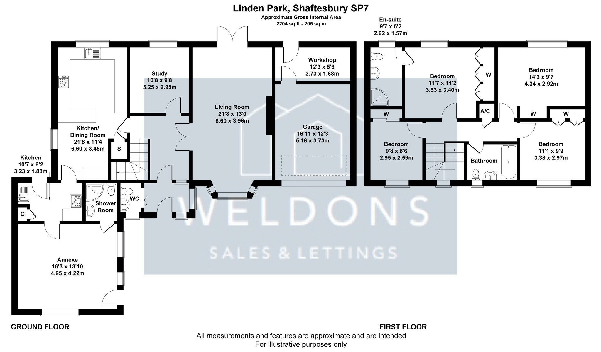45 Linden Park, SHAFTESBURY floorplan