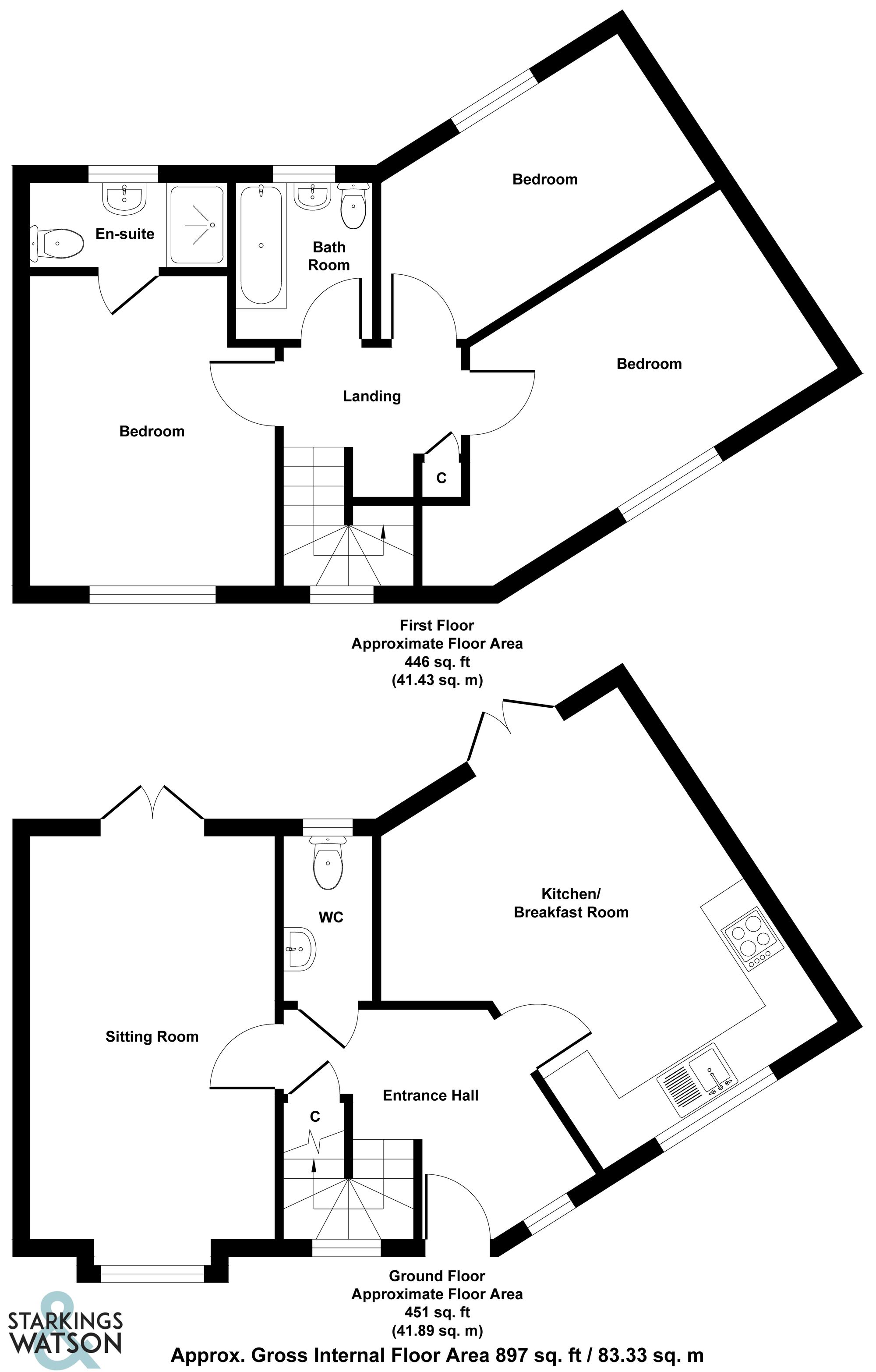 2 Cecil Sparkes Walk, Norwich floorplan