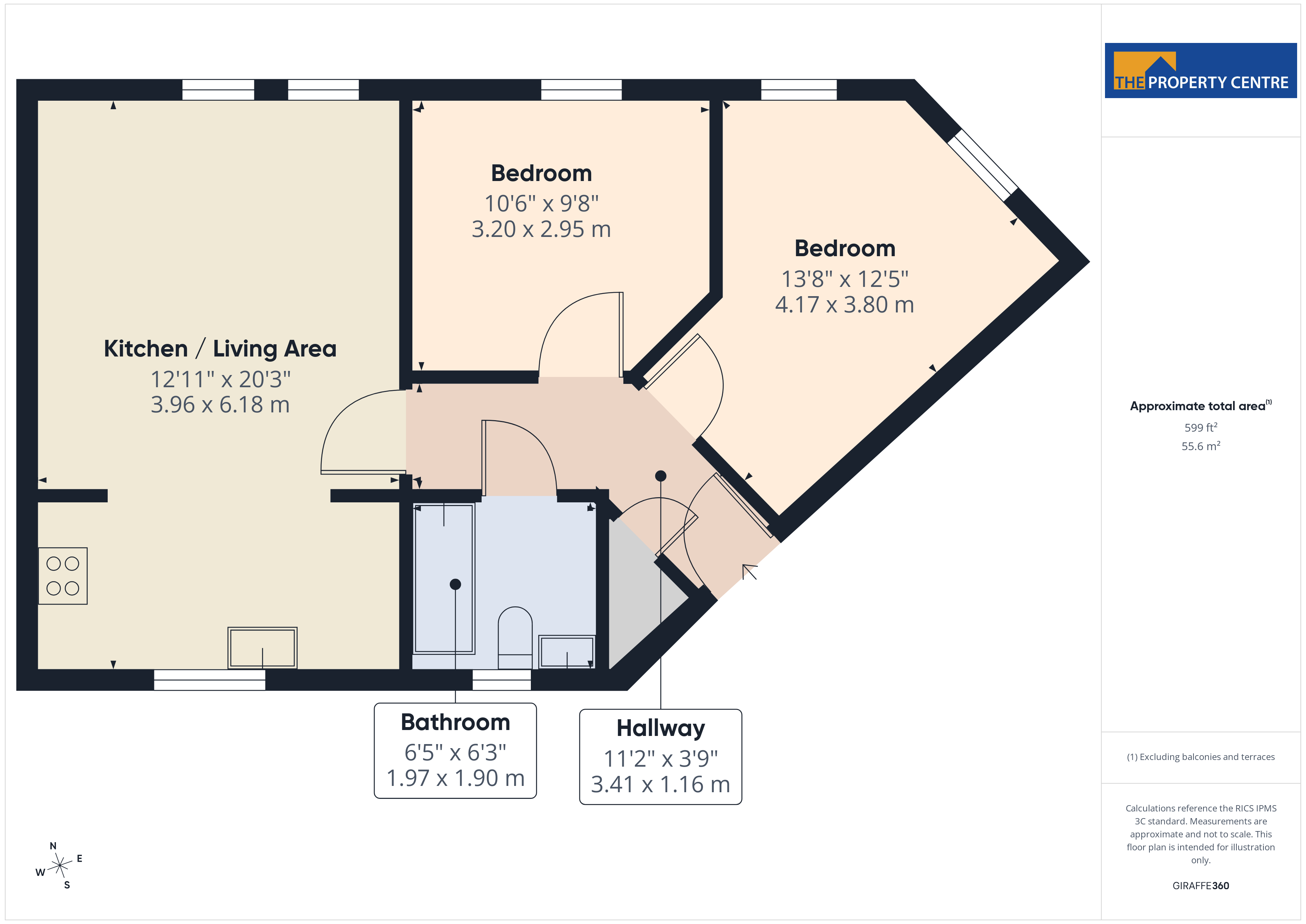 Flat C, 25, Lancaster Road, Gloucester floorplan
