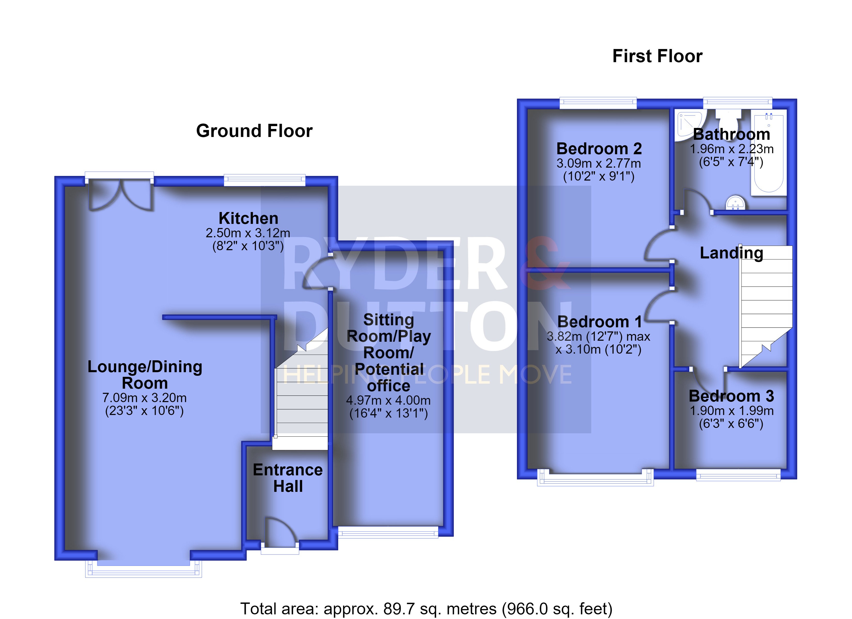 6, Brownlow Avenue, Oldham floorplan