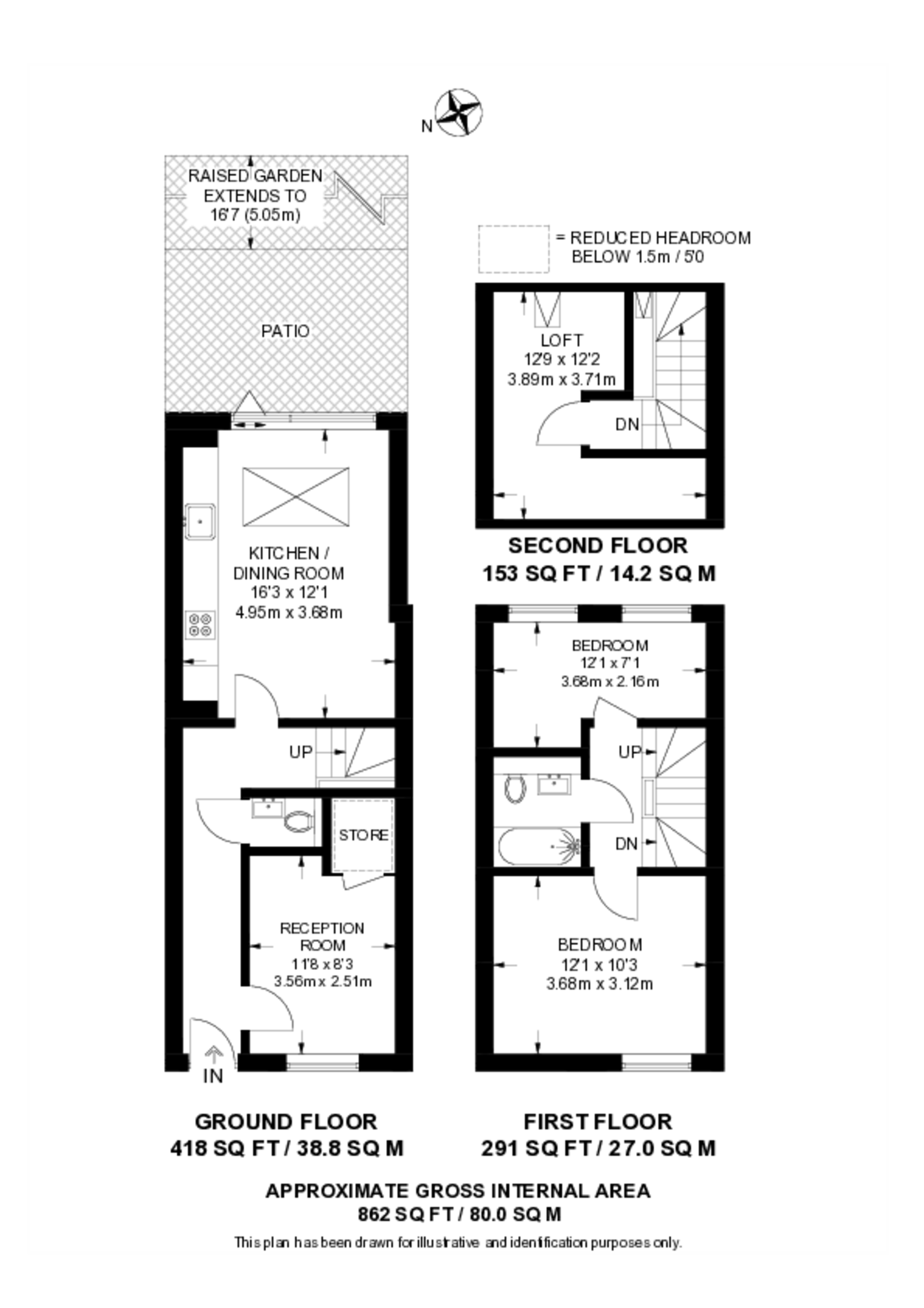 Old Oak Lane, North Acton floorplan