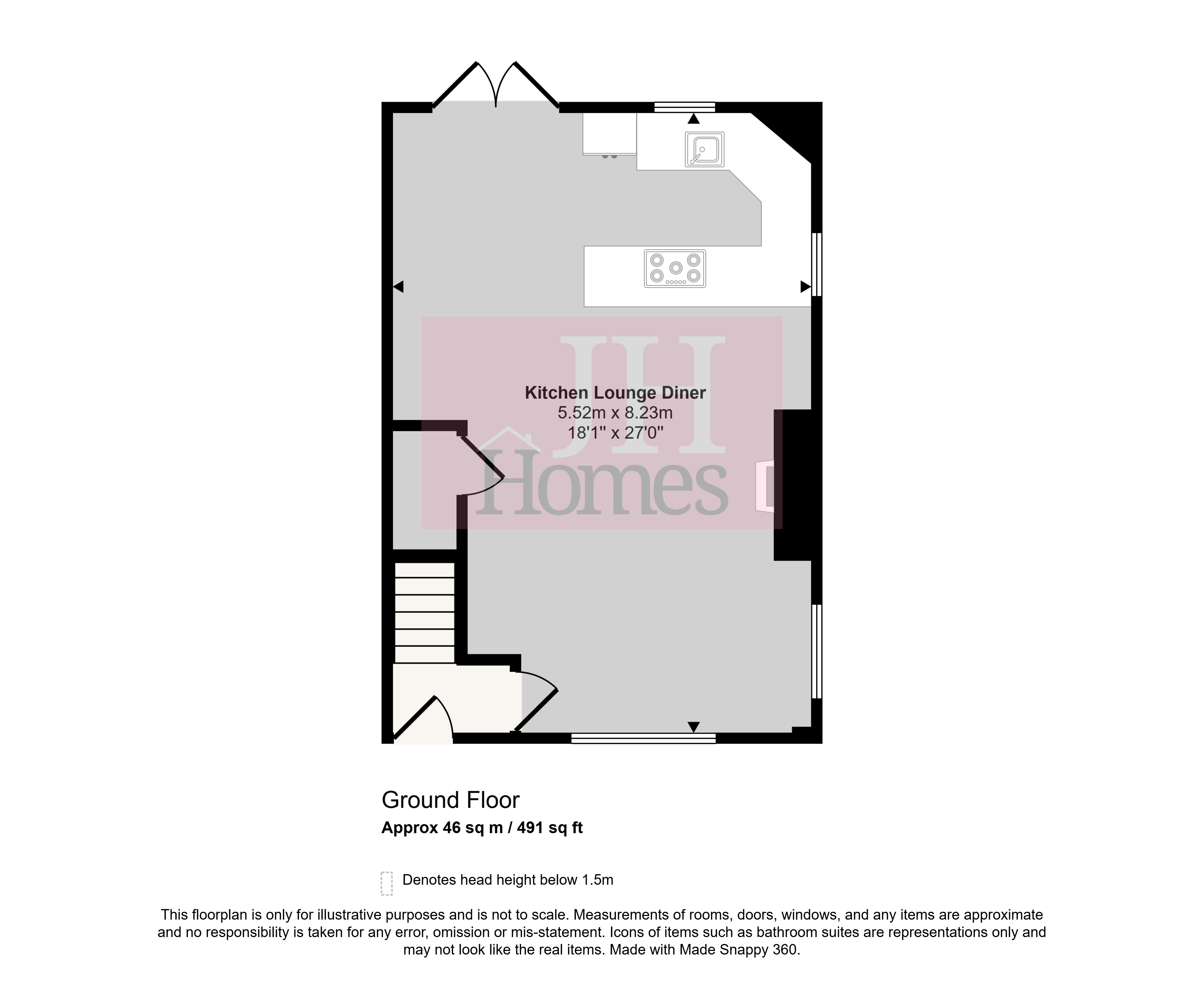 Crown Cottage, Gleaston, Ulverston floorplan