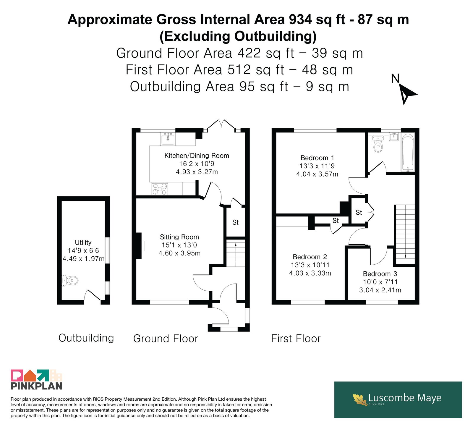 52, Crowder Park, South Brent floorplan