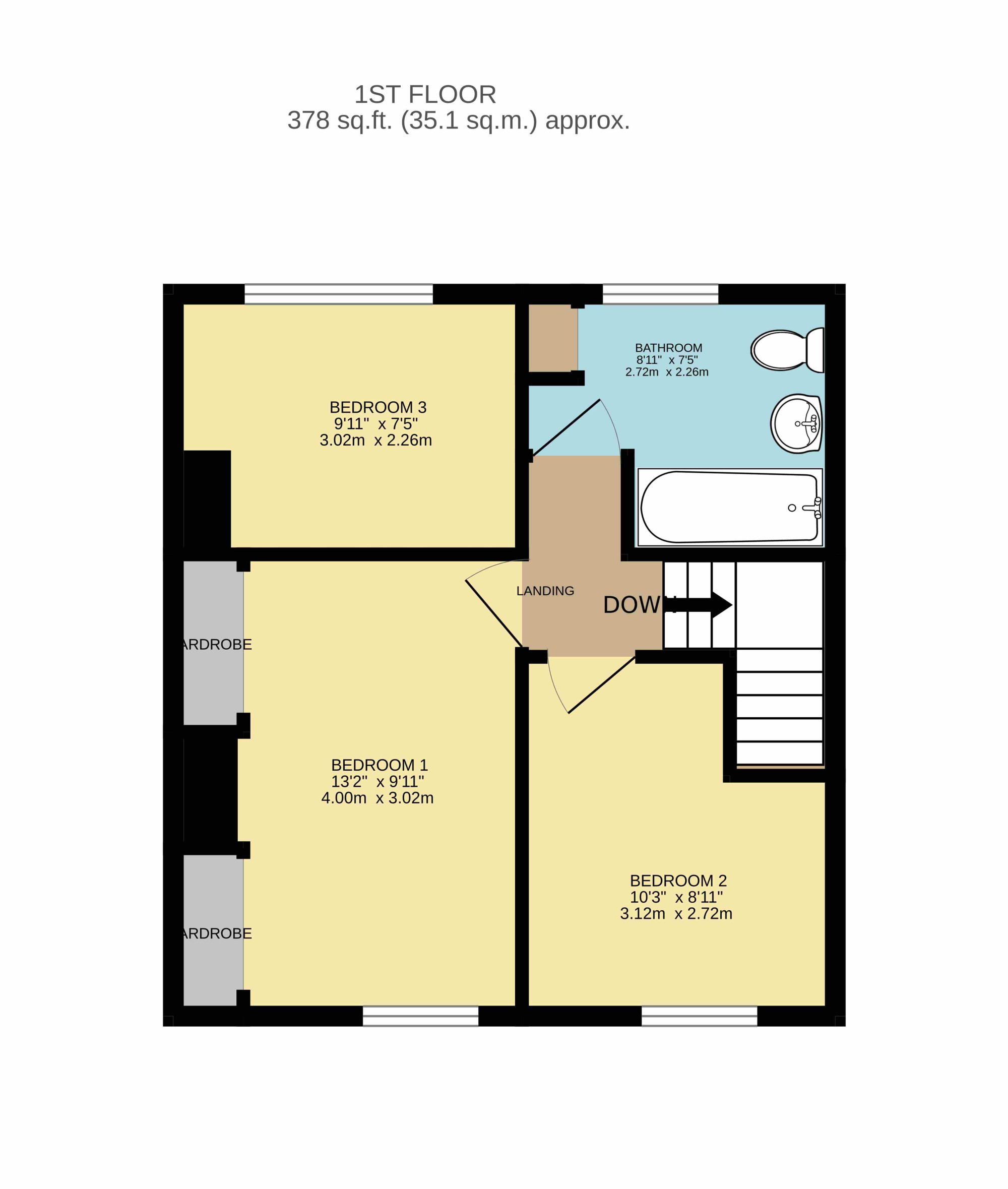 21, Preston Avenue, Barnsley floorplan