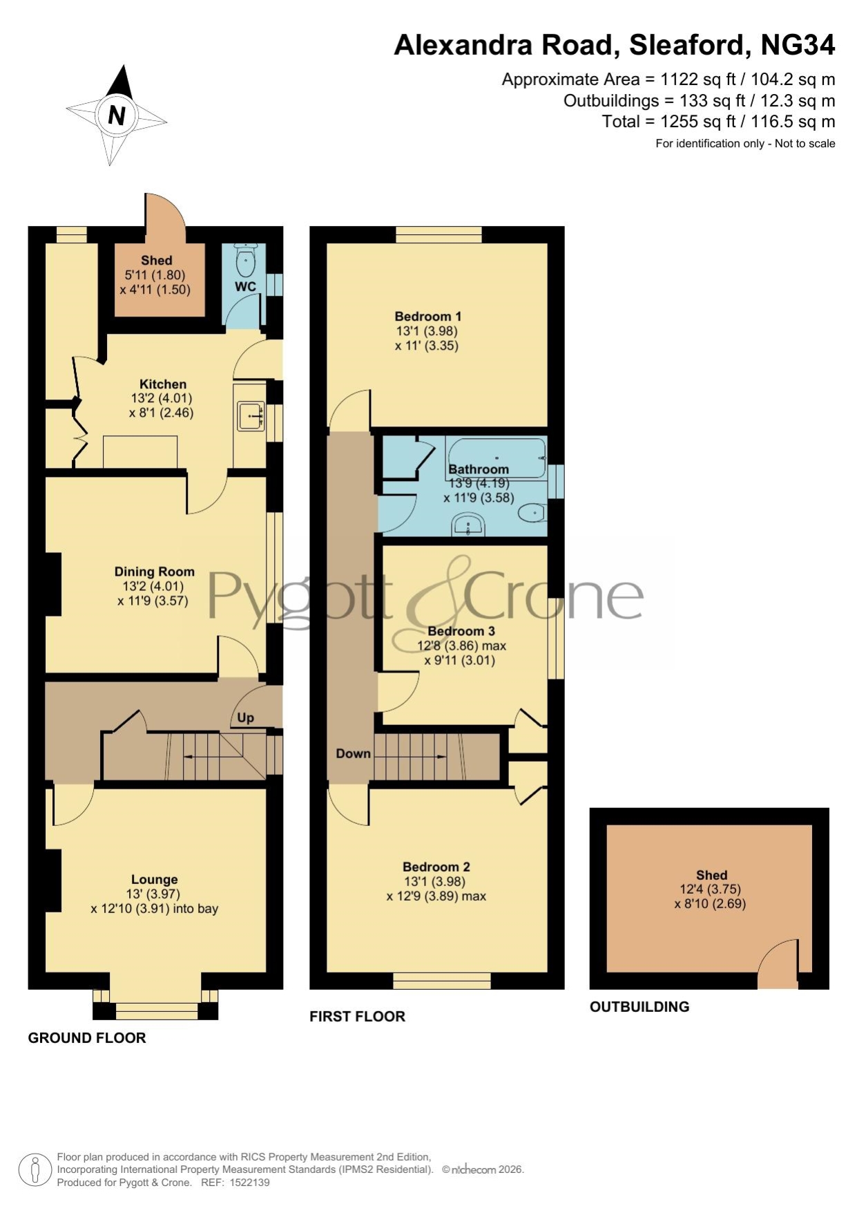 24, Alexandra Road, Sleaford floorplan