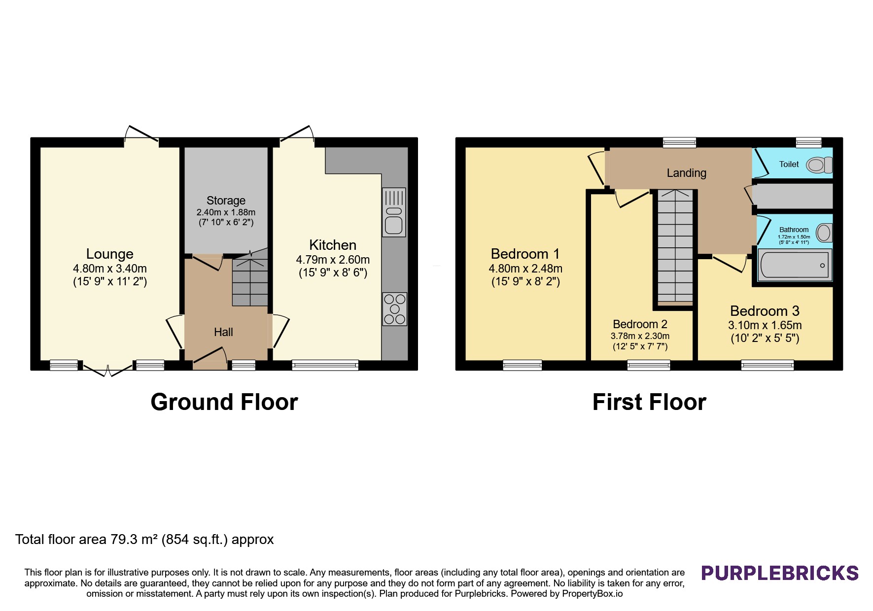 27, Marcus Garvey Way, Brixton floorplan