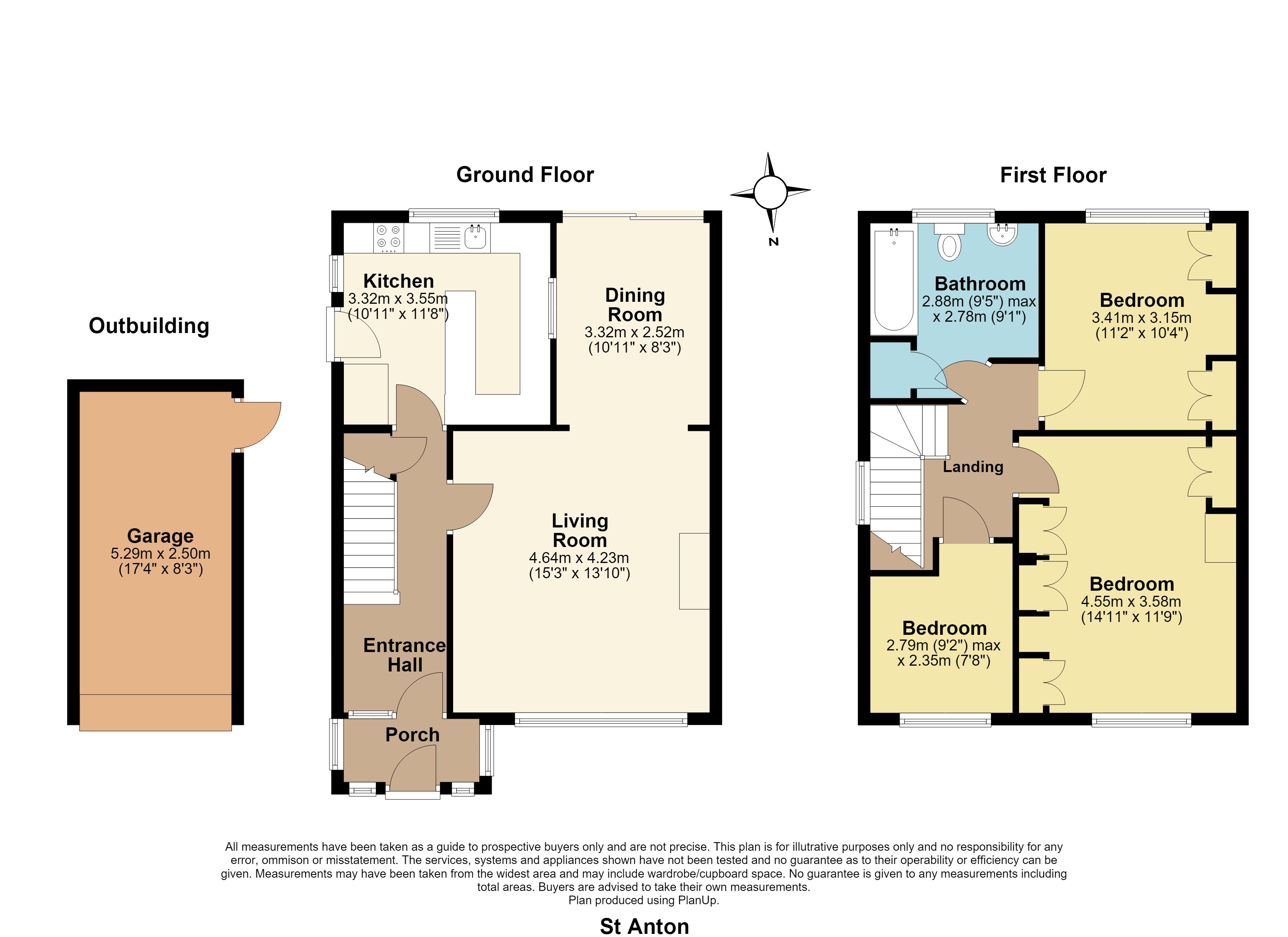 St. Anton,, Southend Road, Great Wakering floorplan