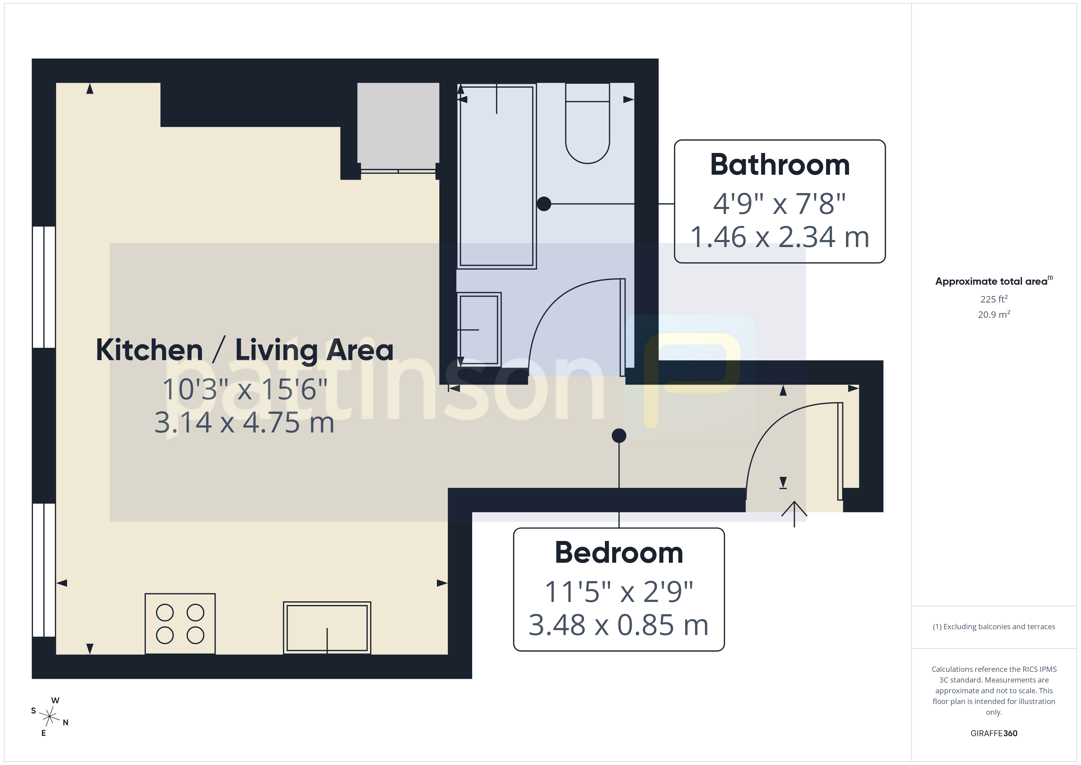 67a Church Street, Hartlepool floorplan