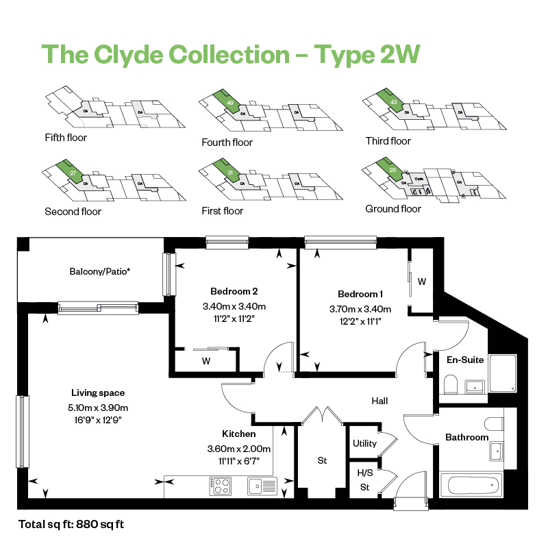 26, Inverlair Avenue, Cathcart, G43 2hd floorplan