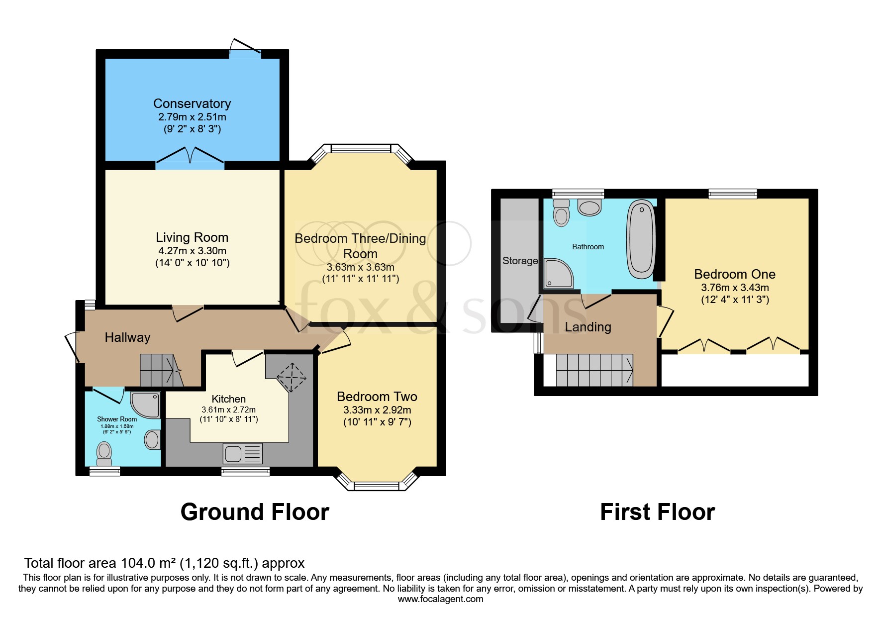 34, Dalehurst Road, Bexhill-On-Sea floorplan