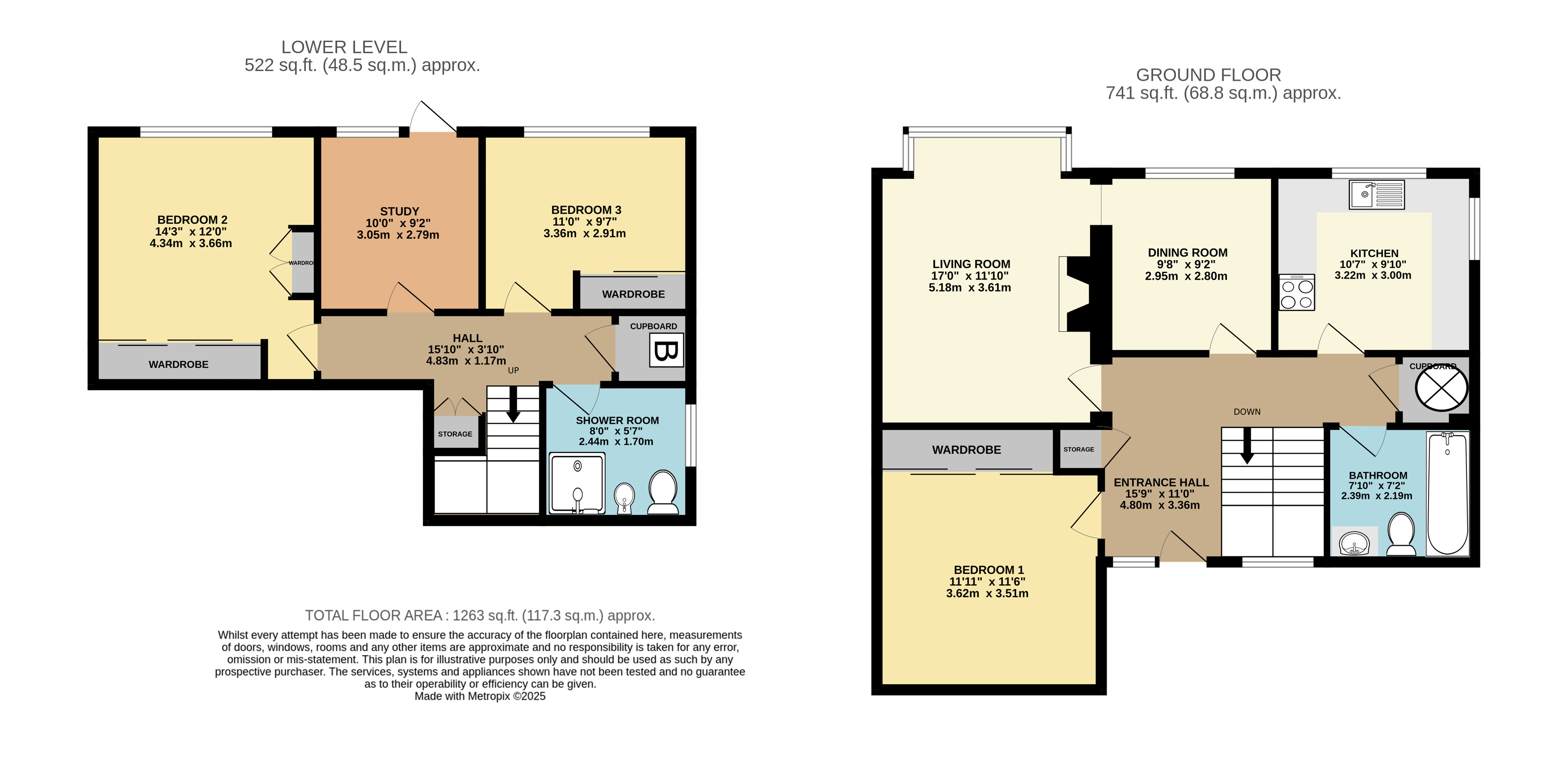 Courage, Rue De Braye, Alderney floorplan