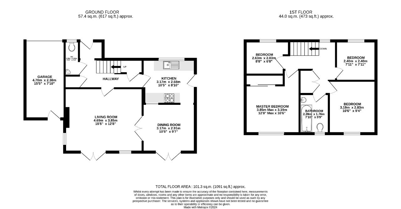 12, Fulmar Close, Melksham floorplan