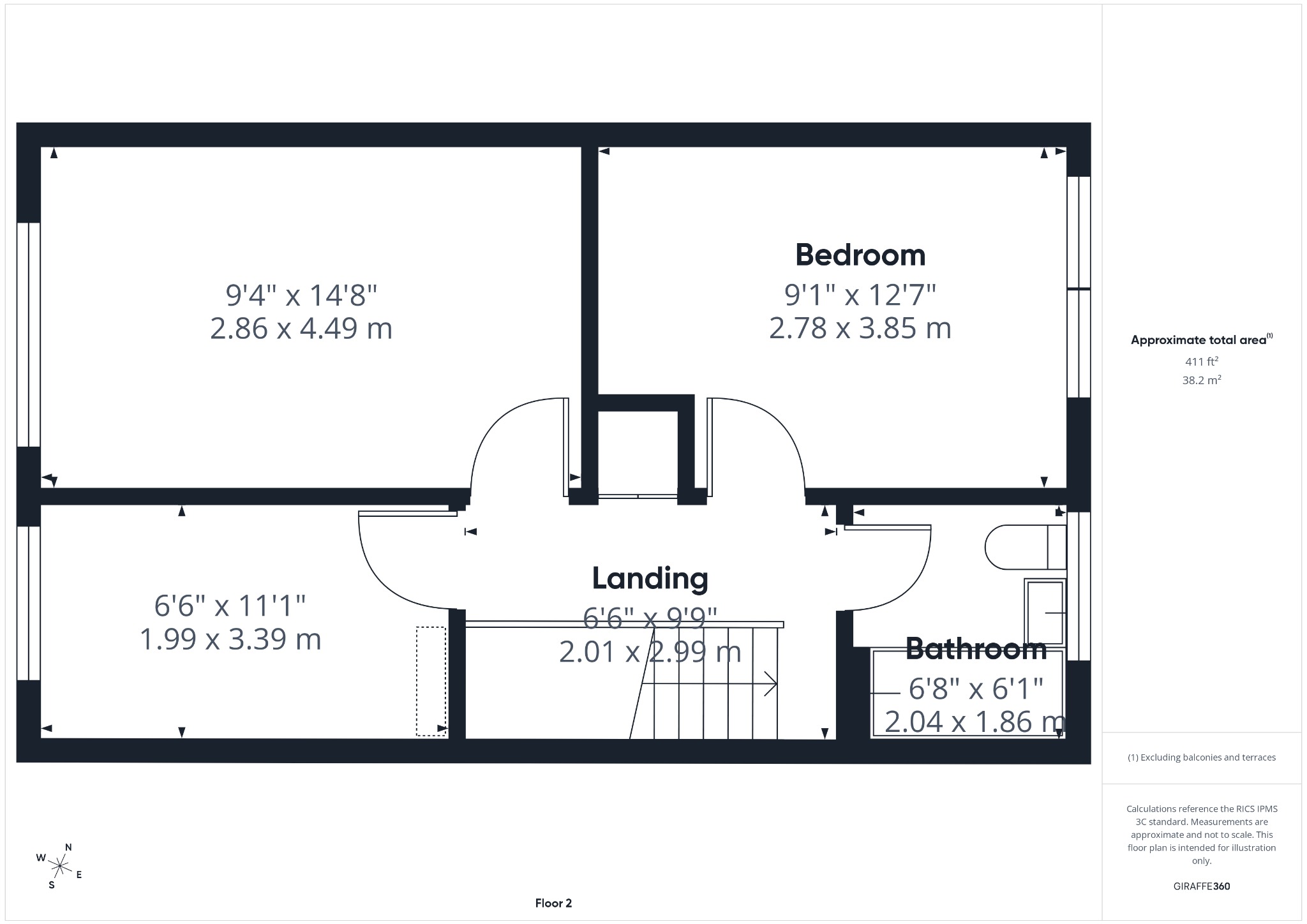 135 Highland Road, Bromley, Kent floorplan