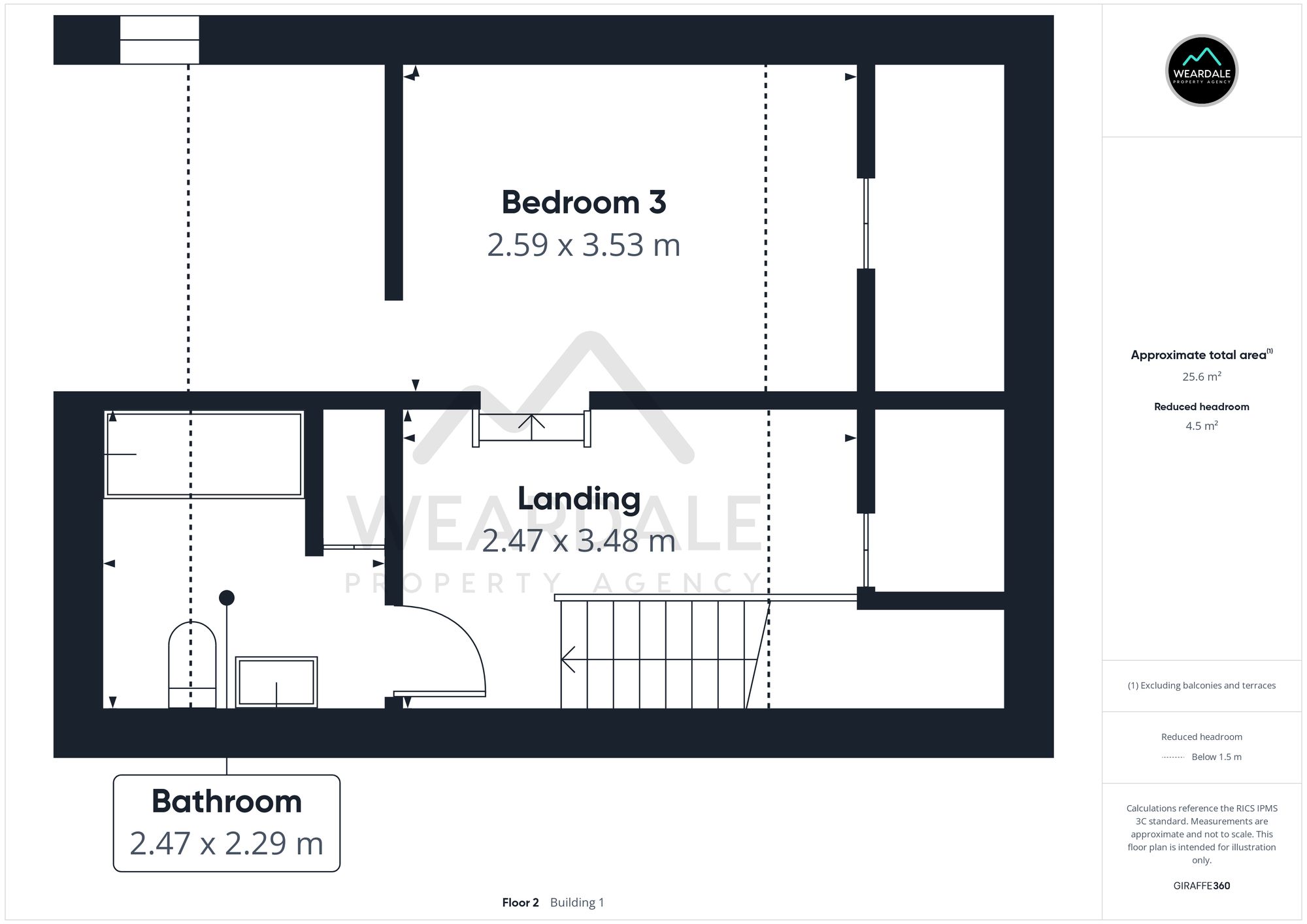 5 Fellside View Crawleyside, Bishop Auckland floorplan
