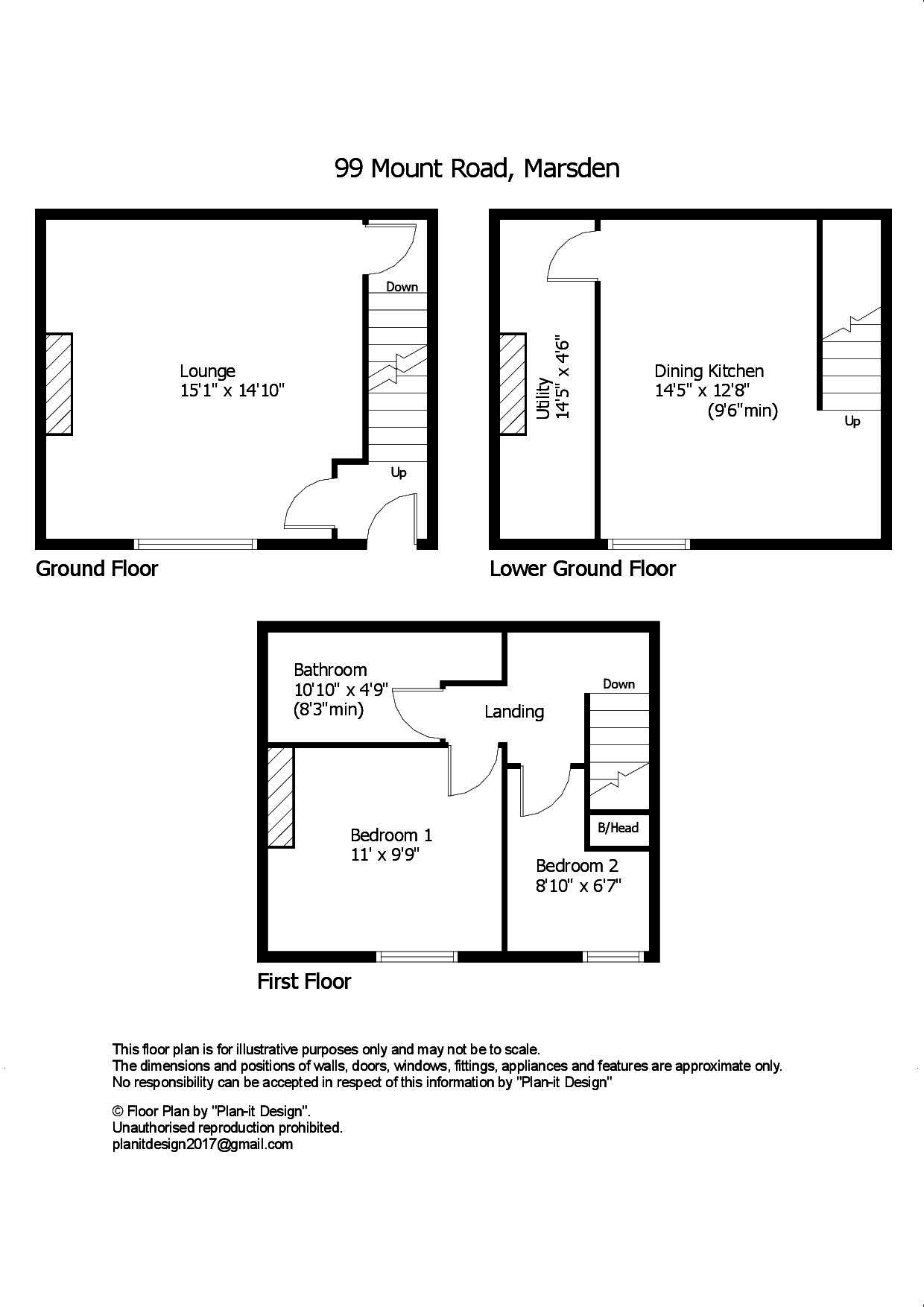 2 Bedrooms Terraced house for sale in Mount Road, Marsden, Huddersfield HD7