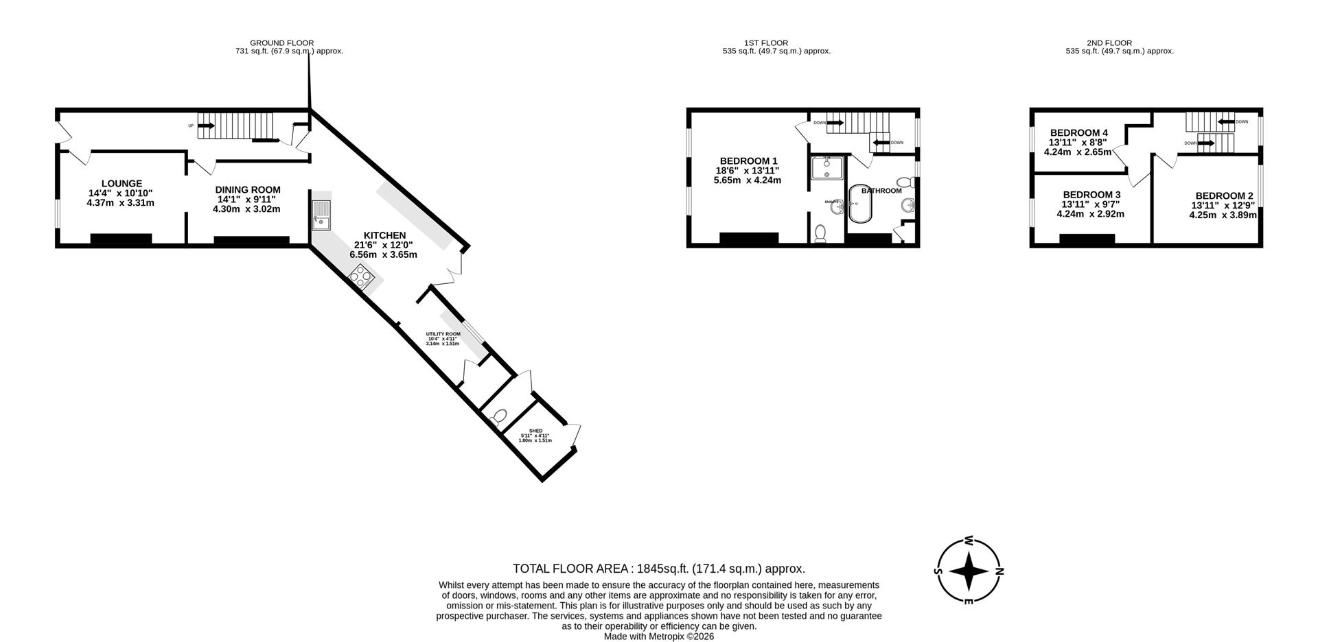 15, Railway Street, Beverley floorplan