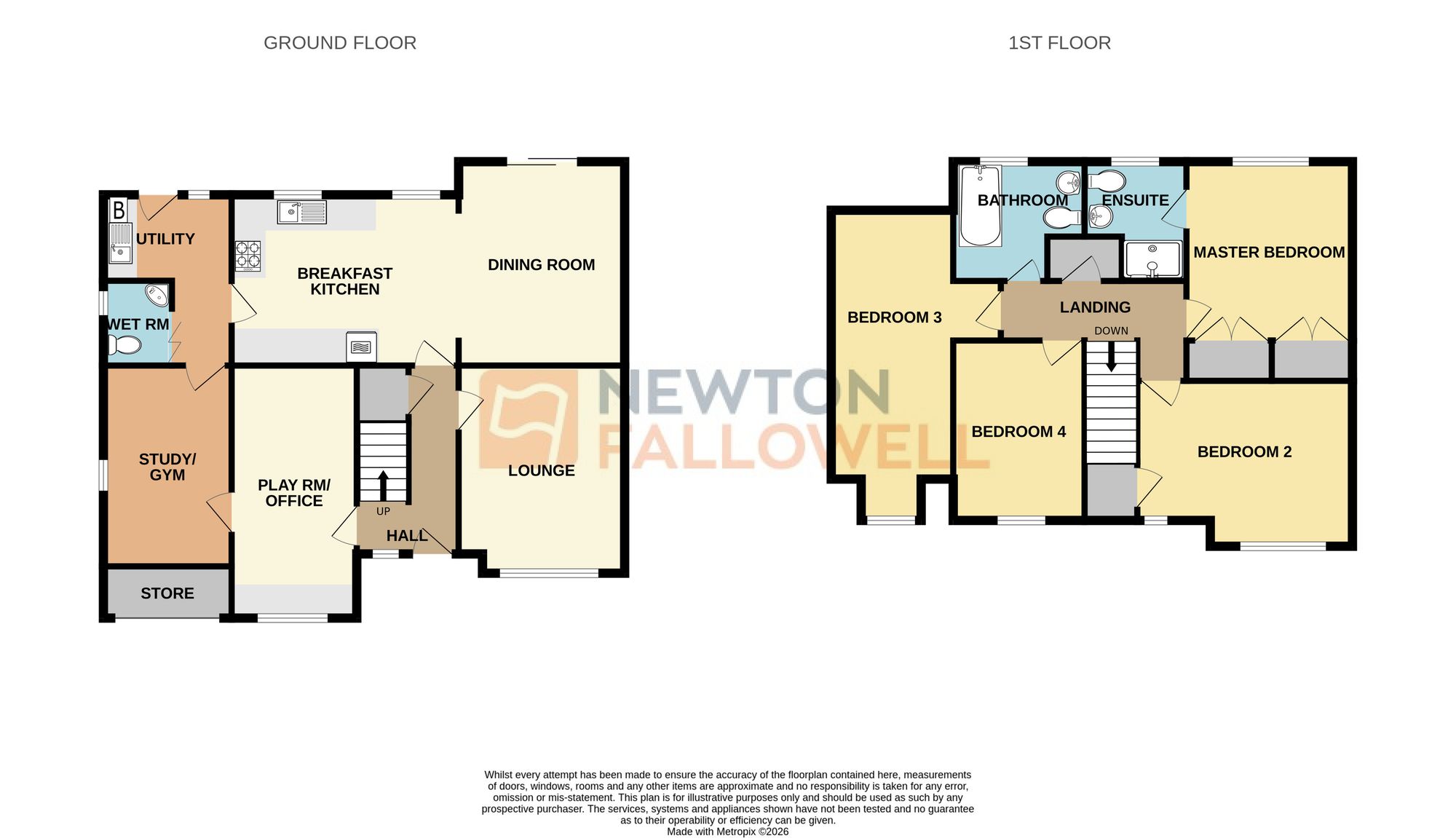 17 Bryans Close, Newark floorplan