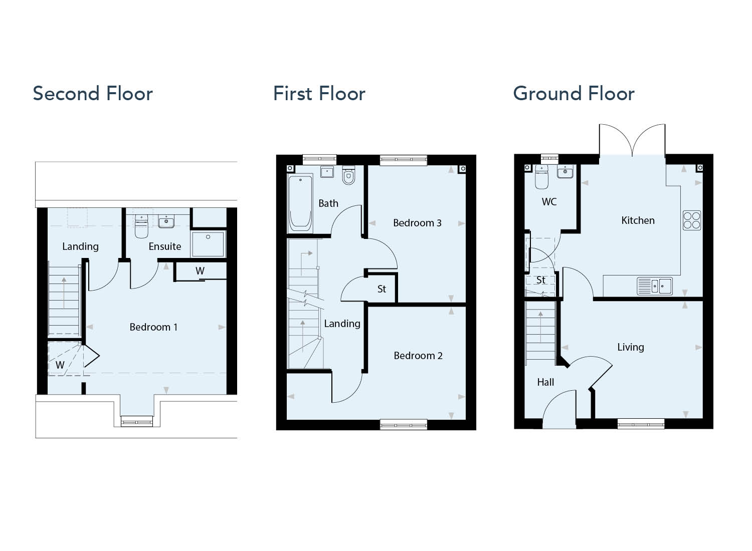 Dunmore_Plot14, Field View, Brackley floorplan