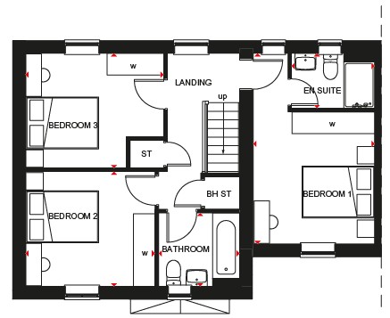 H8987181, Senliz Road, Alconbury, Huntingdon floorplan