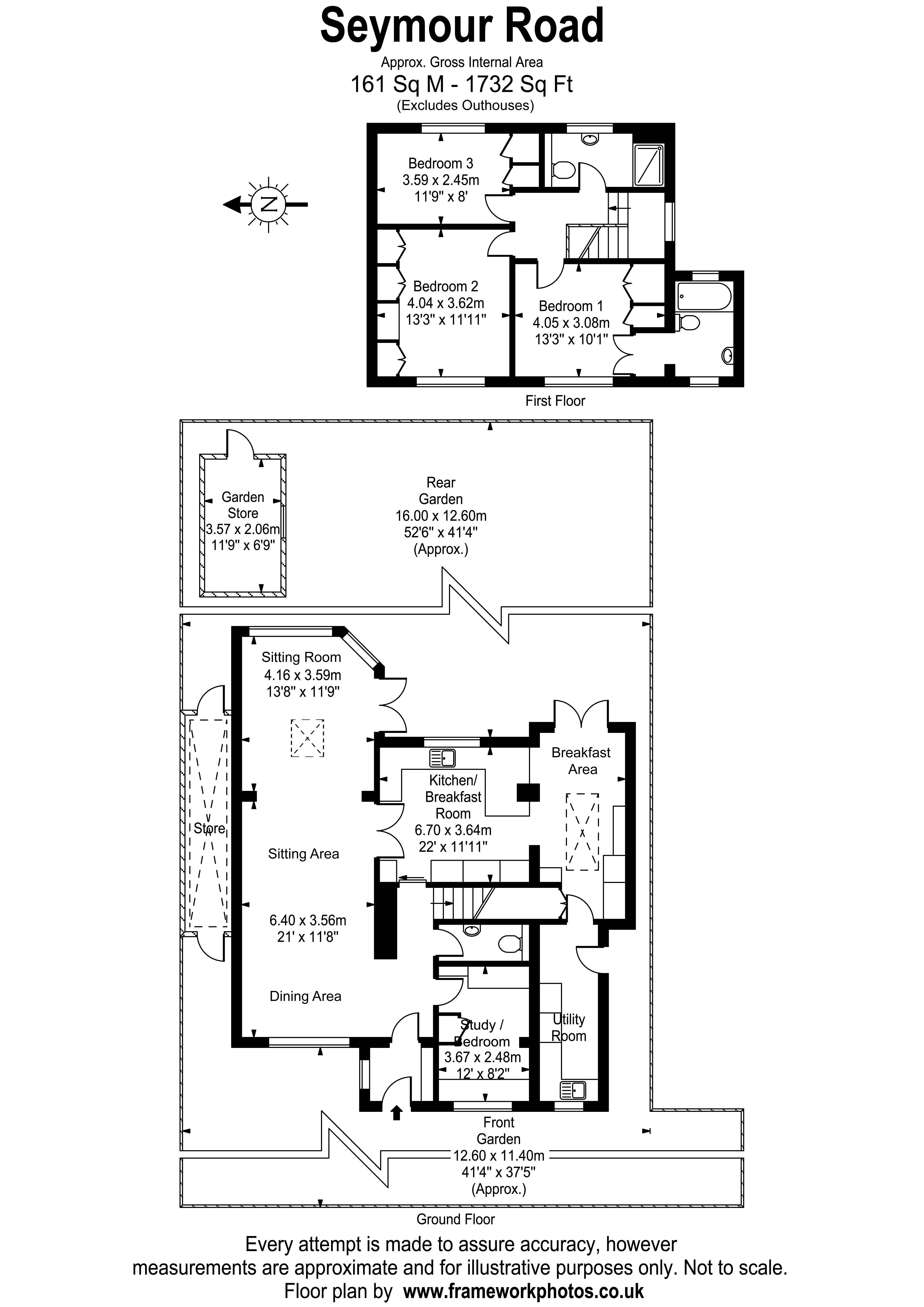 Seymour Road, East Molesey floorplan