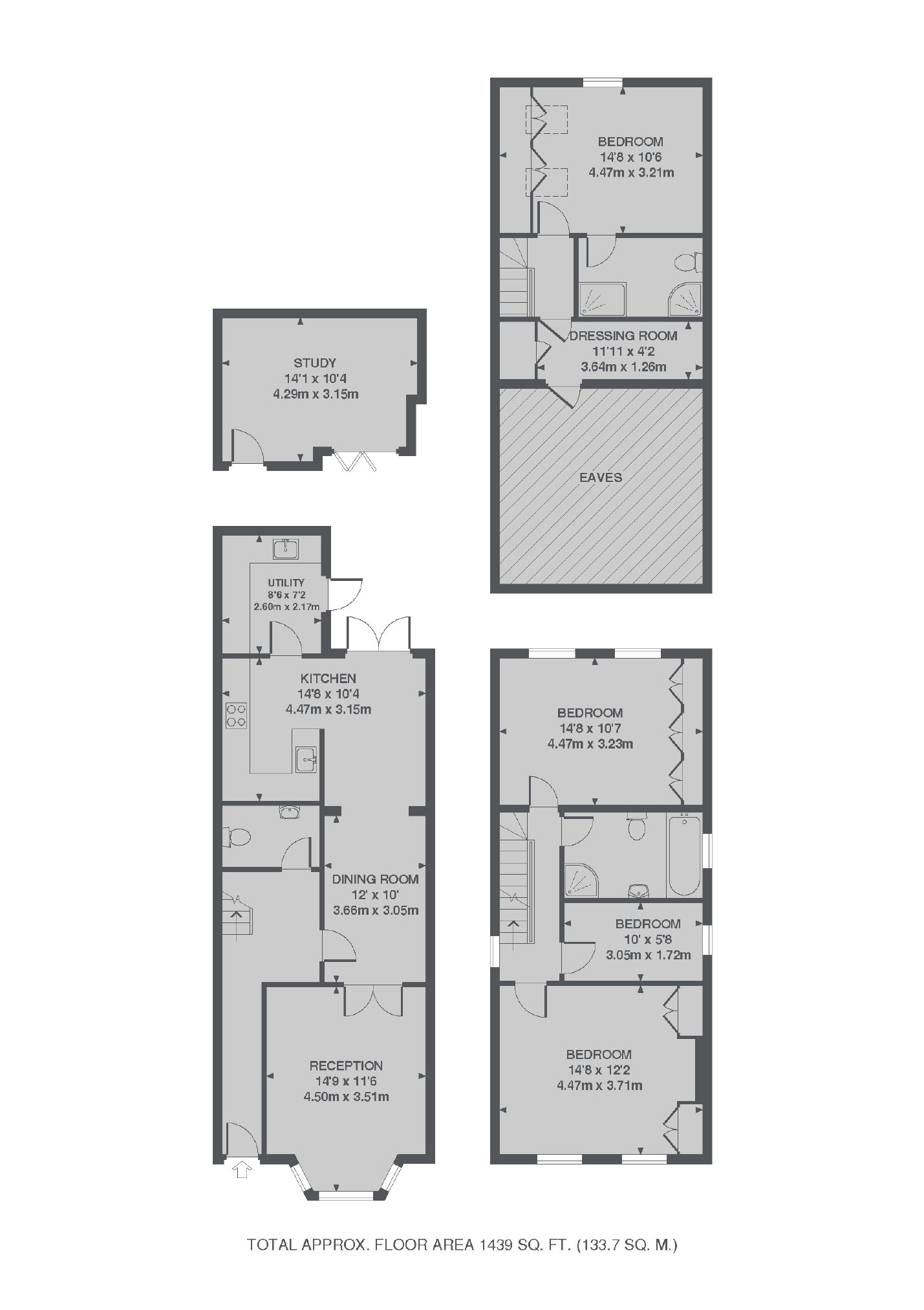 121, Richmond Park Road, Kingston Upon Thames floorplan