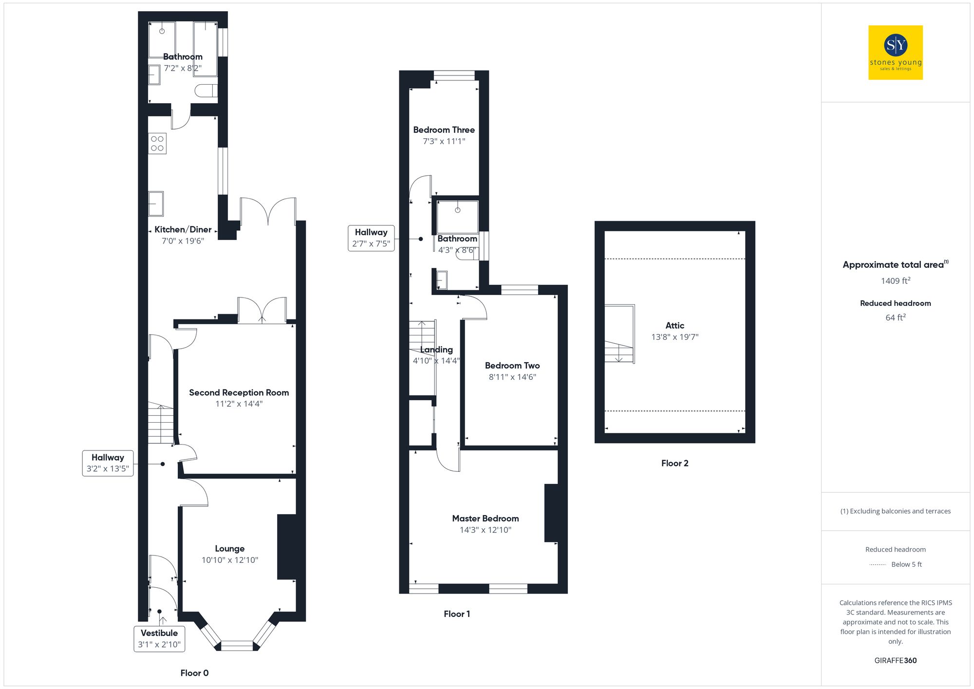 62 Granville Road, Blackburn floorplan