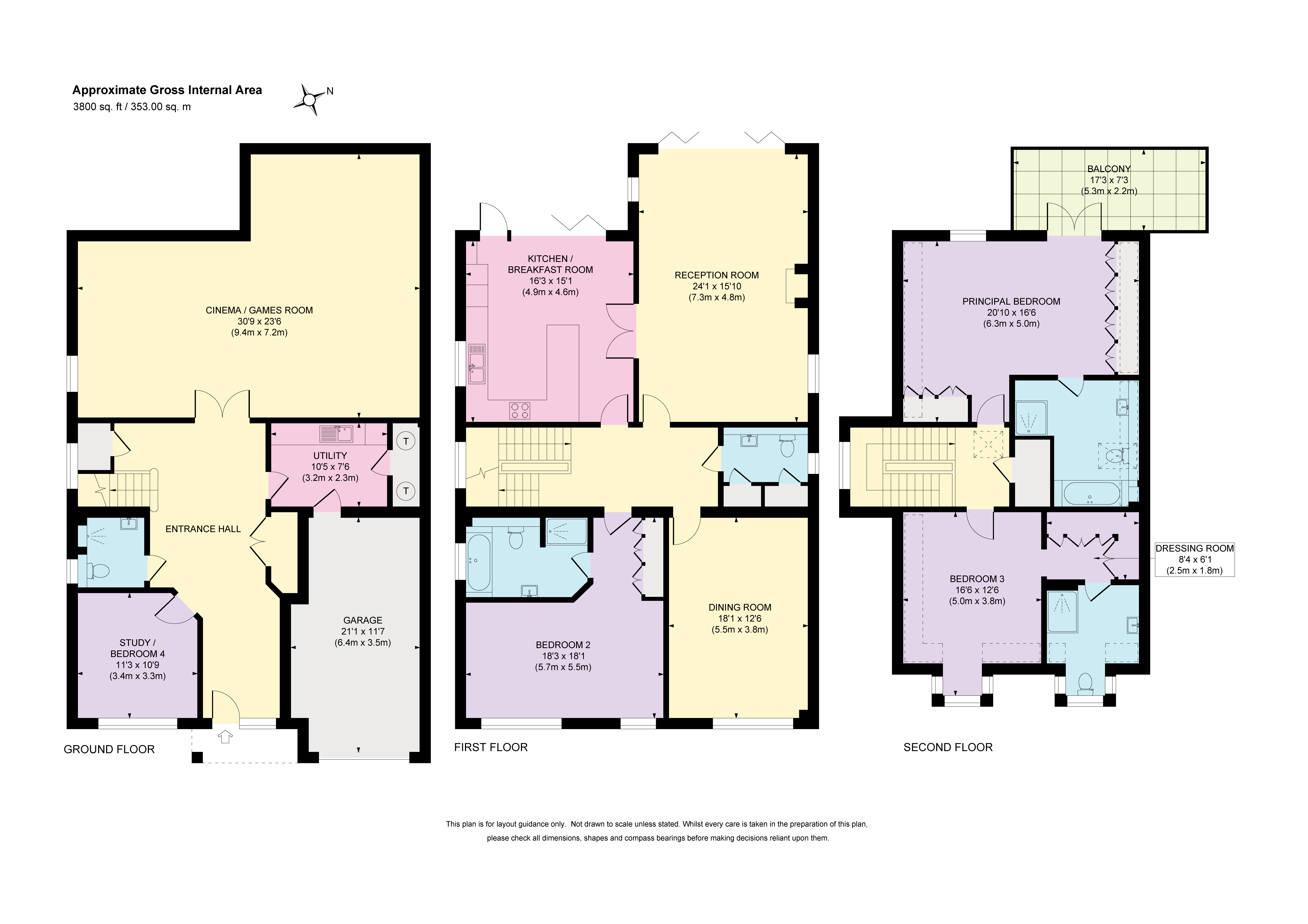 Ruxley Crescent, Esher floorplan