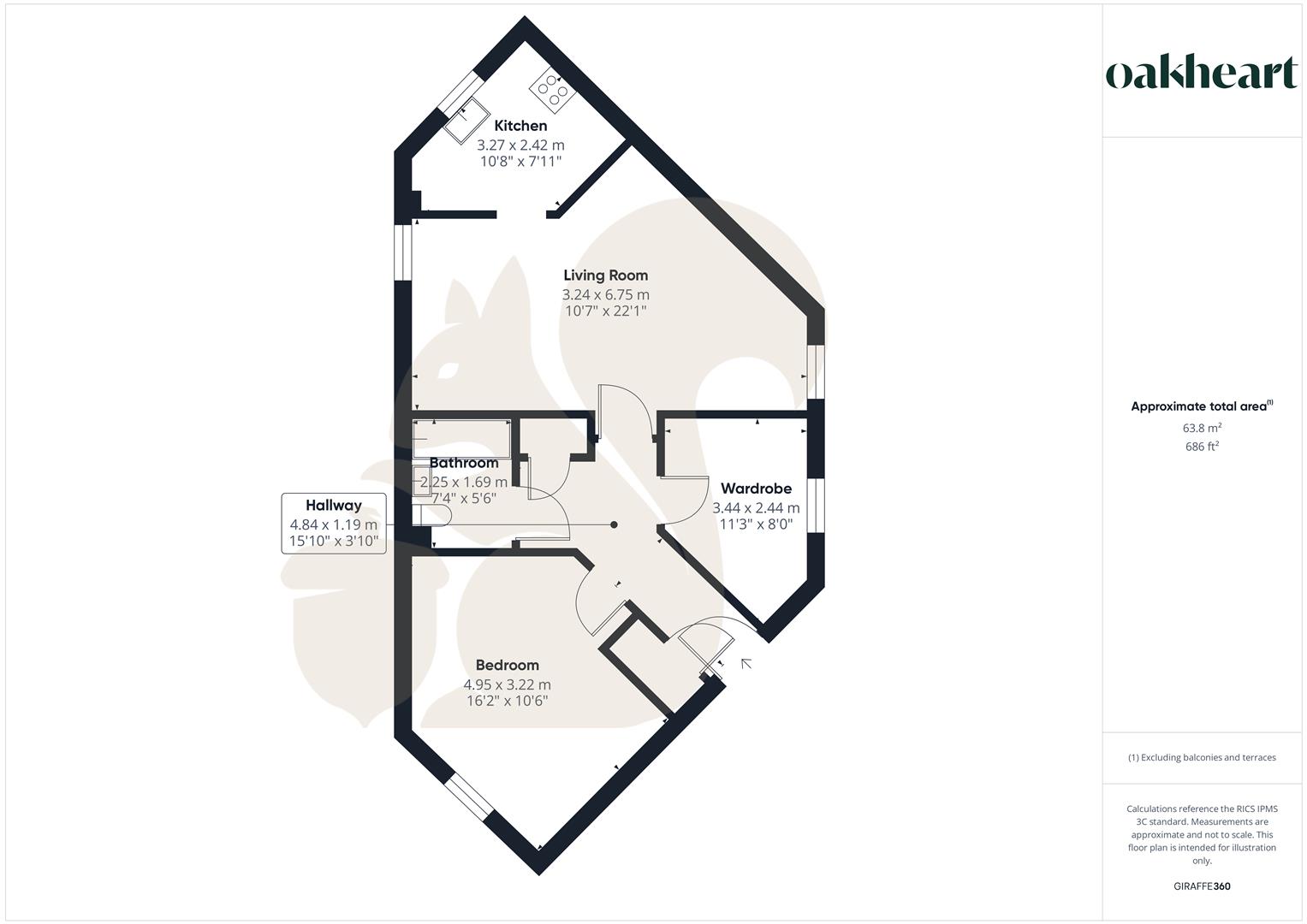 22, Salamanca Way, Colchester floorplan