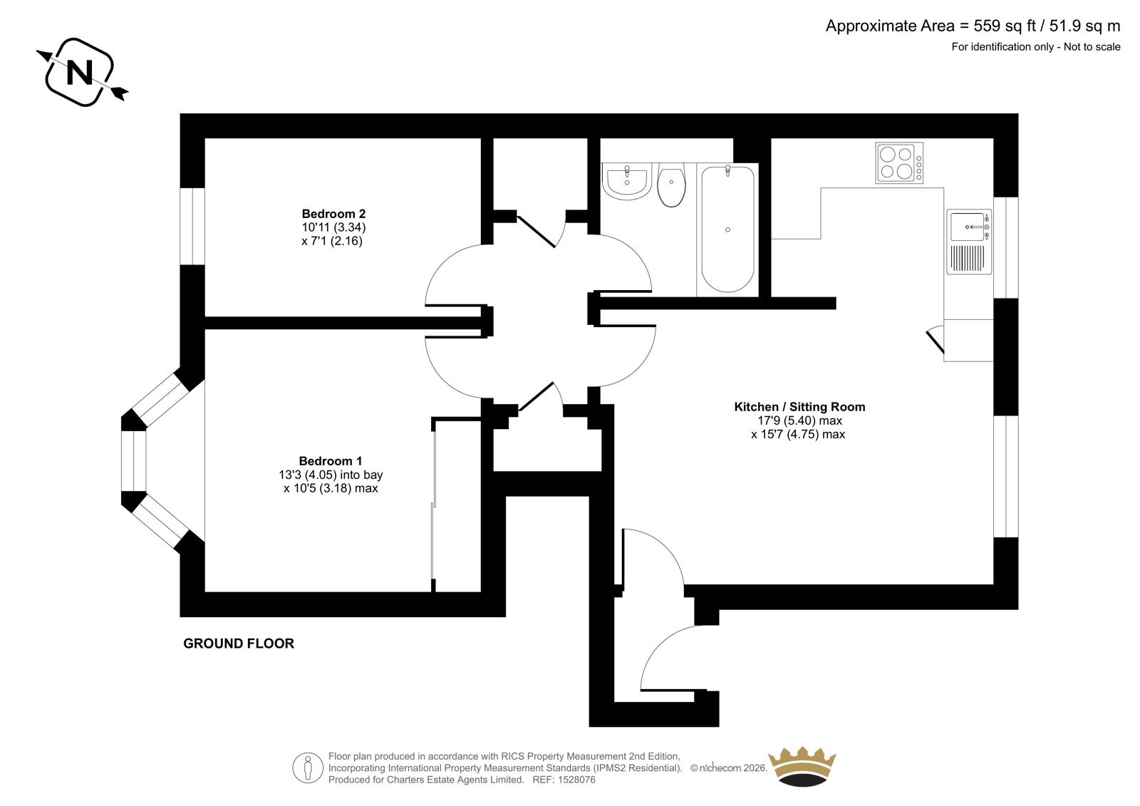 8, Constantius Court, Church Crookham floorplan