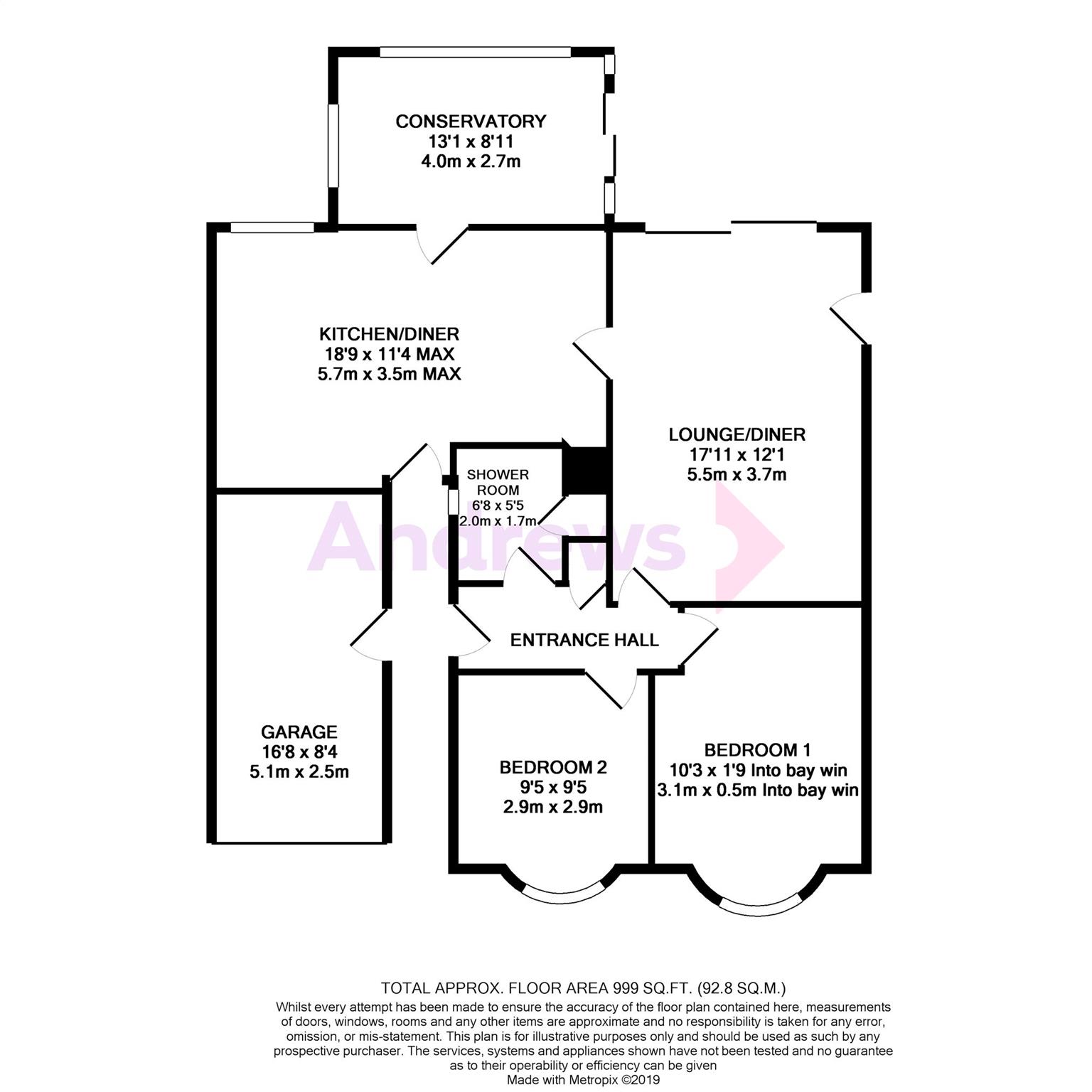 2 Bedrooms Semi-detached bungalow for sale in Gilder Road, Bishops Cleeve, Cheltenham GL52