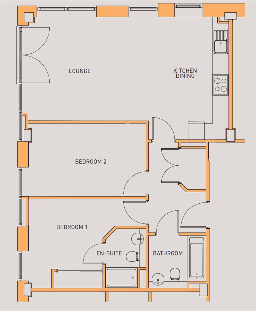 Salford Quay, The Quays, Manchester floorplan