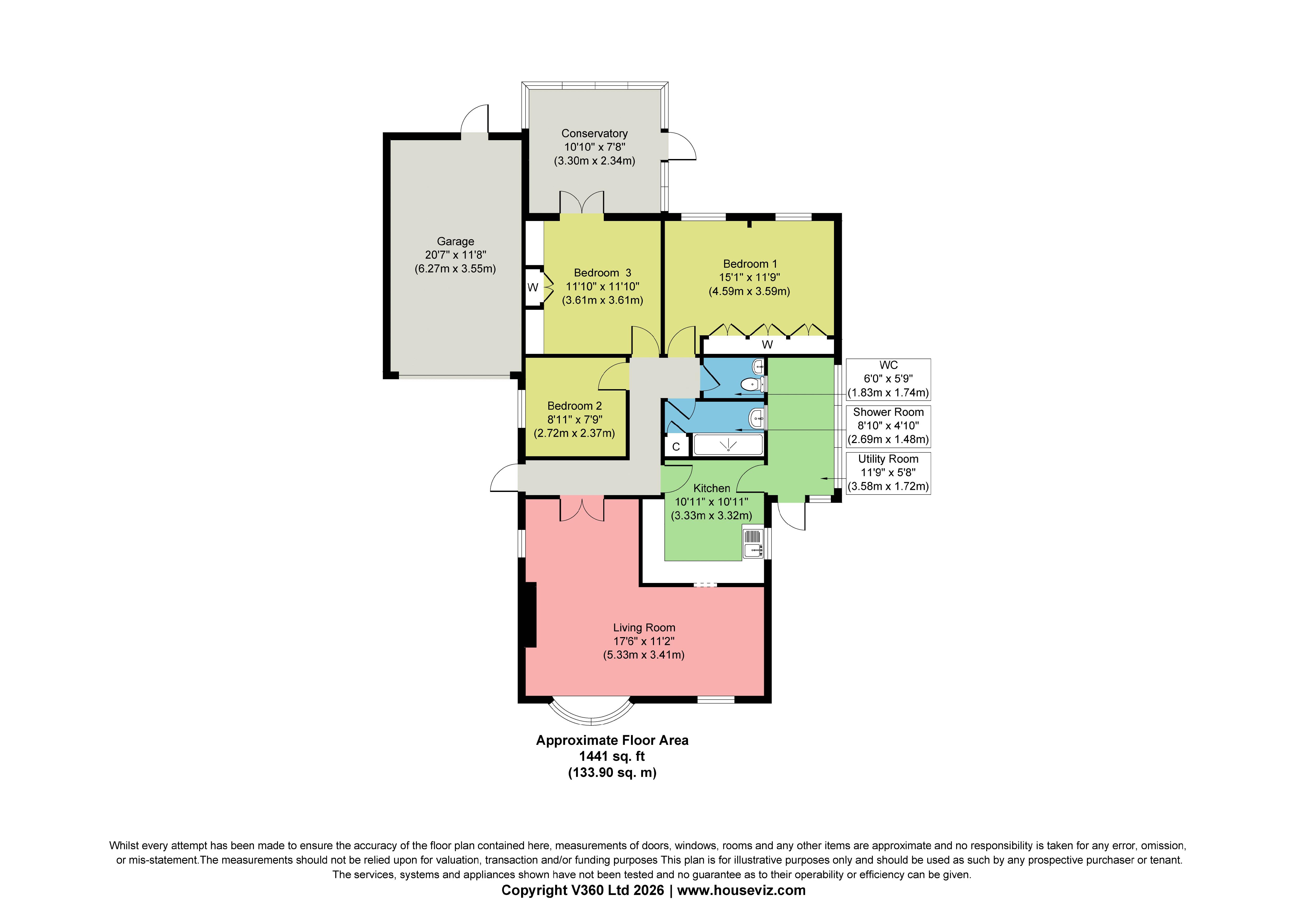 30, Burton Fields Road, York floorplan