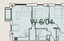 W6/04 DUPLICATE,, Berkeley Square, Salford floorplan