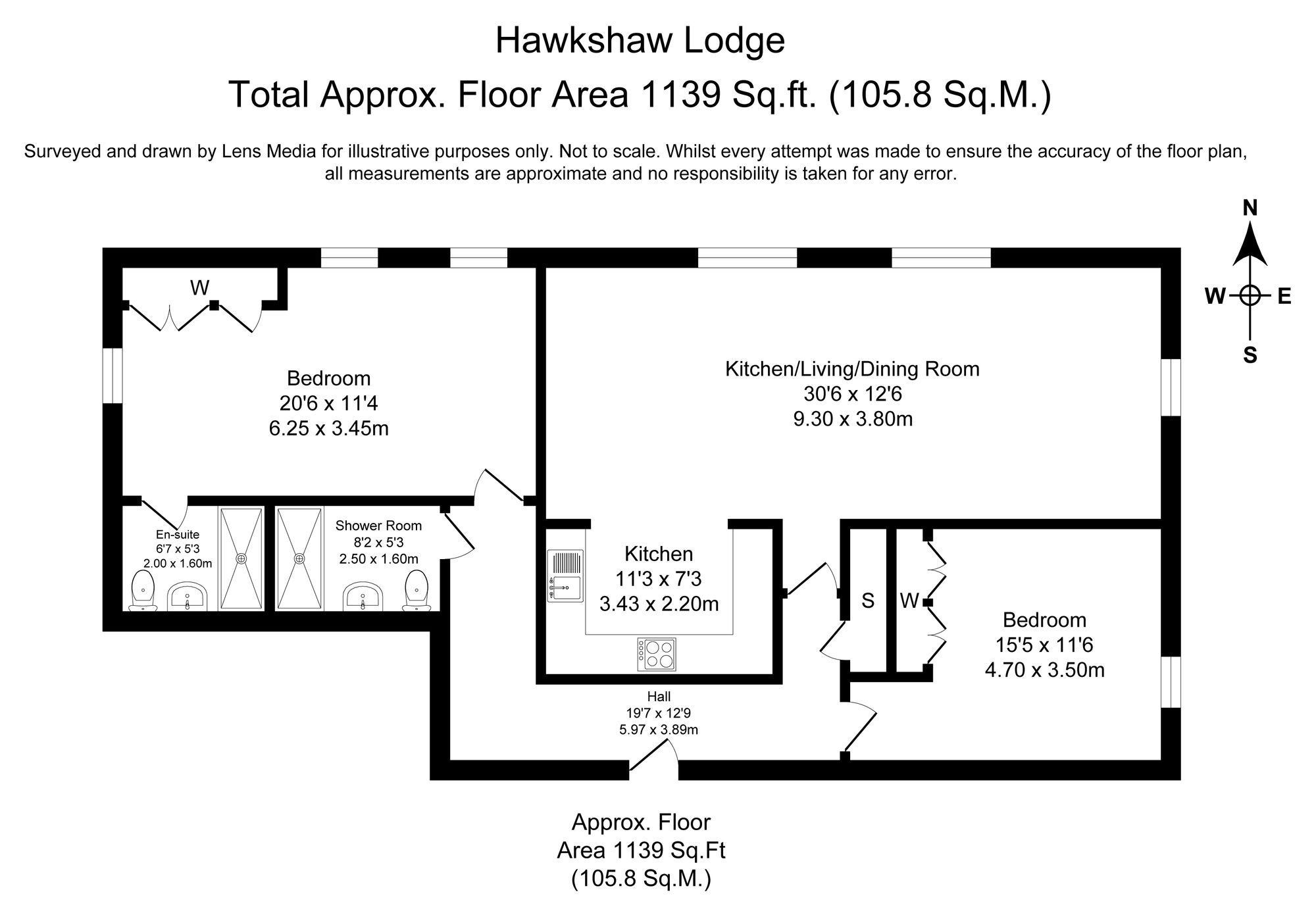 Apt 9, Hawkshaw Lodge Kerry Hill, Bury floorplan