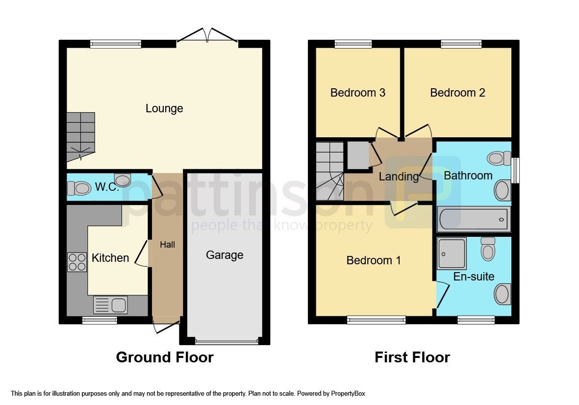 12, Fairbairn Road, Peterlee floorplan