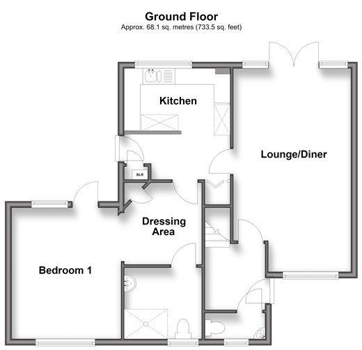Moor Park Close Rainham, Gillingham floorplan