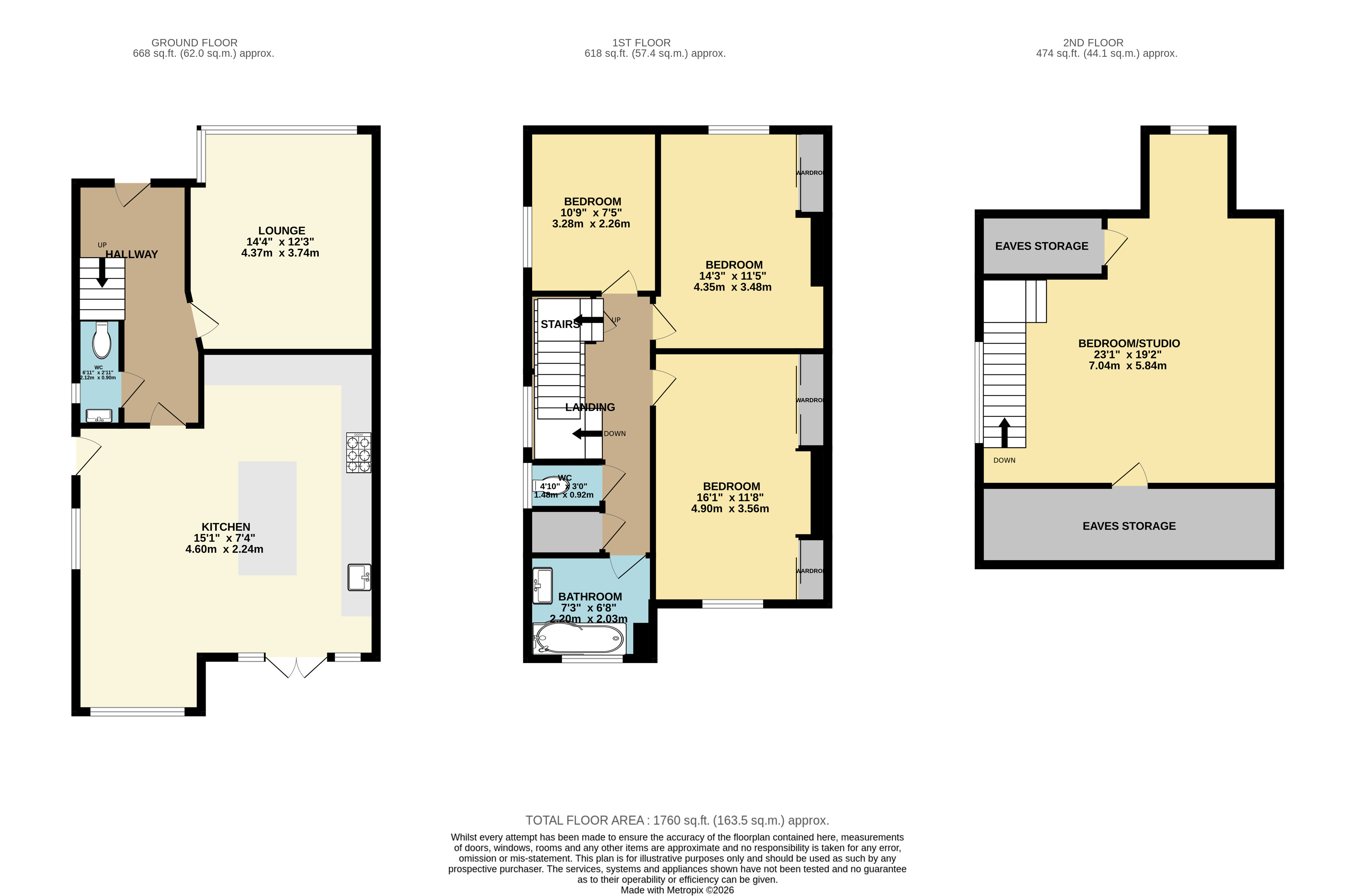 15, Bentcliffe Drive, Leeds floorplan