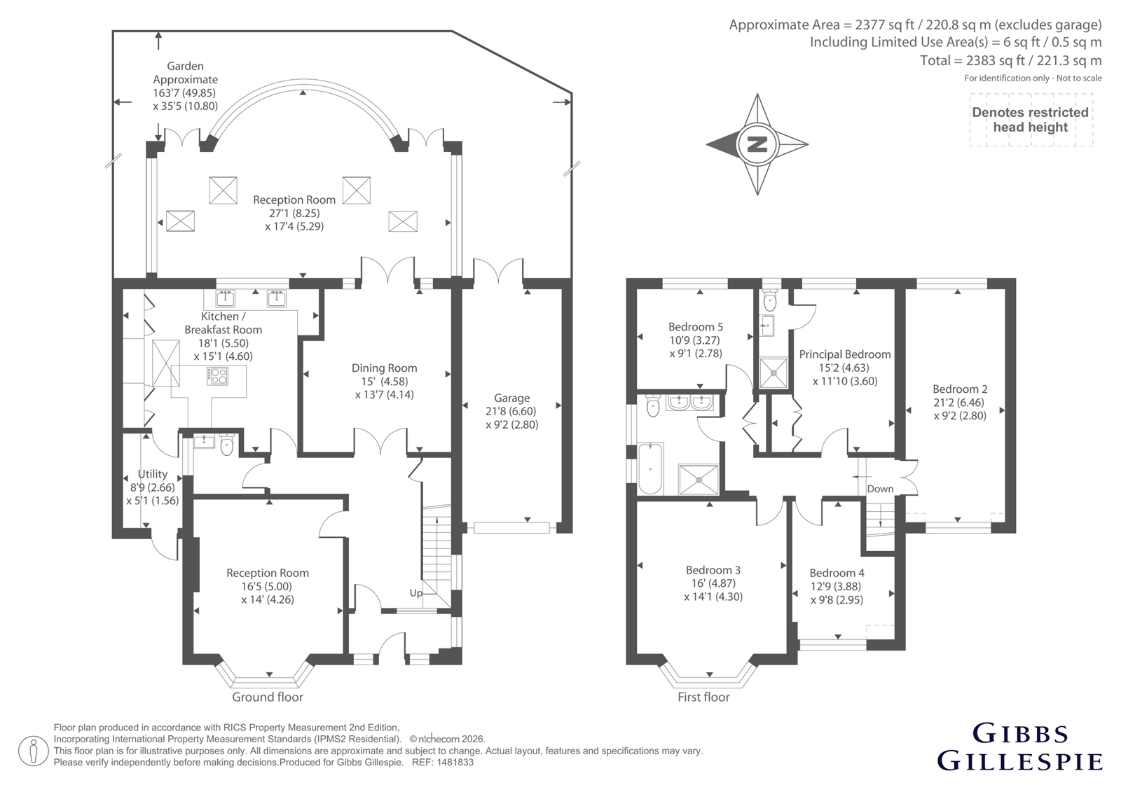 4, Towers Road, Pinner floorplan