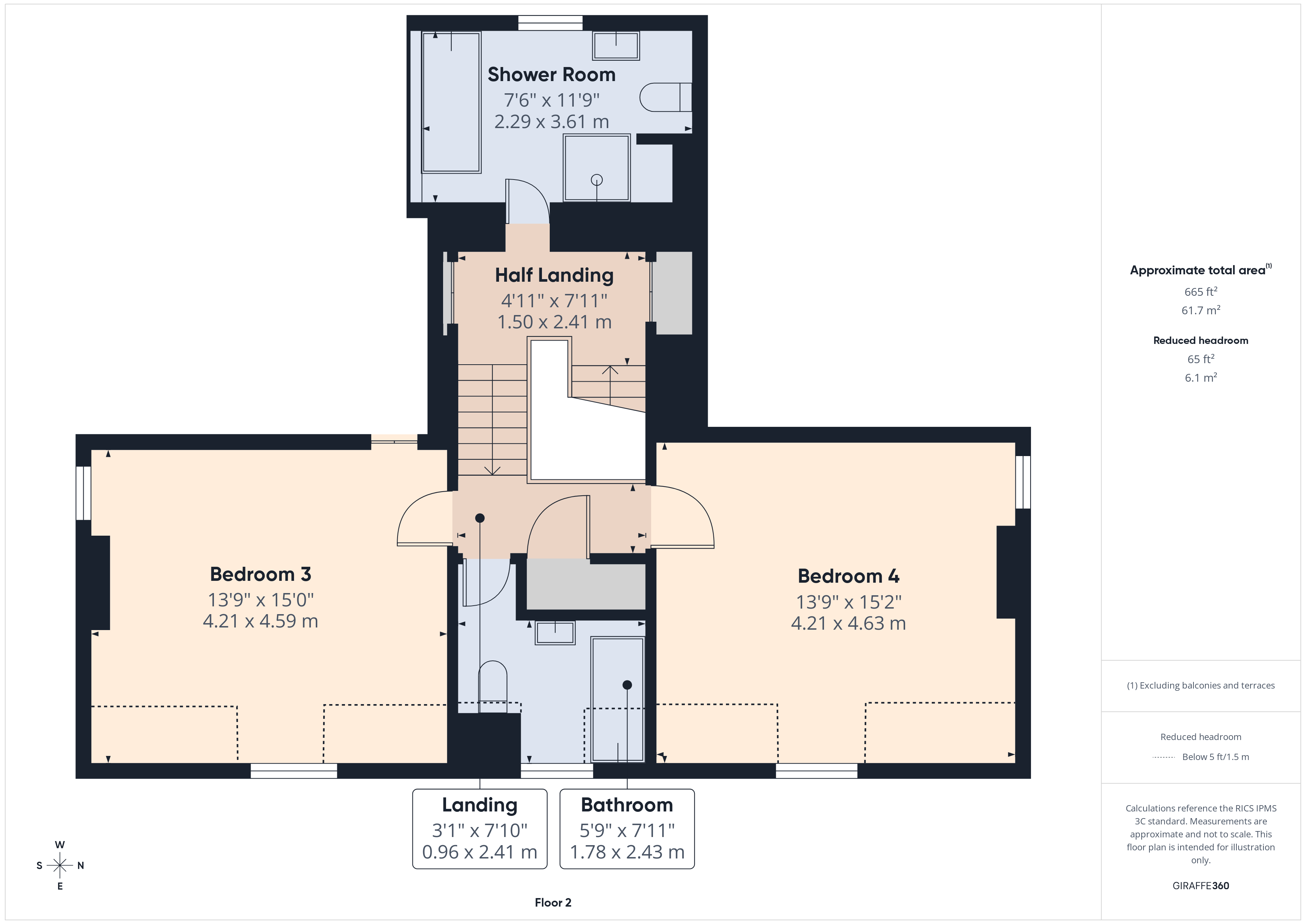 Les Hautgards,, Le Hautgard, Guernsey floorplan