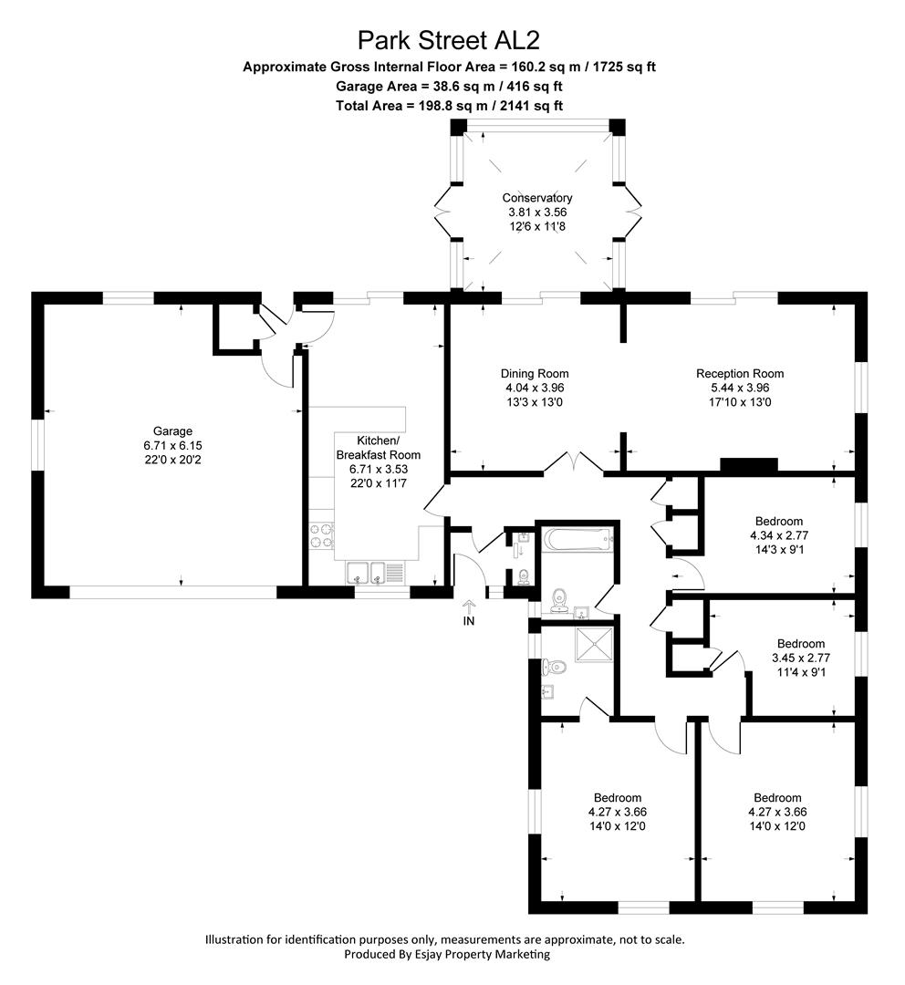 200, Park Street Lane, St. Albans floorplan