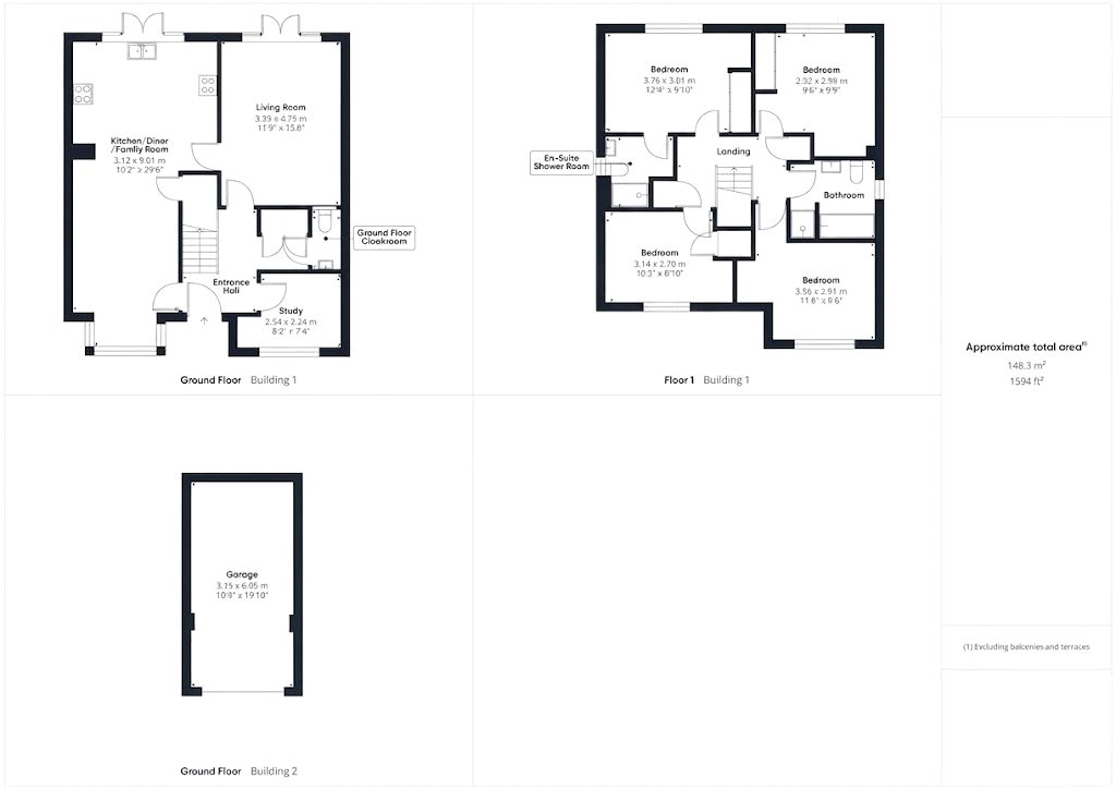 11, Deer Walk, Stowmarket floorplan