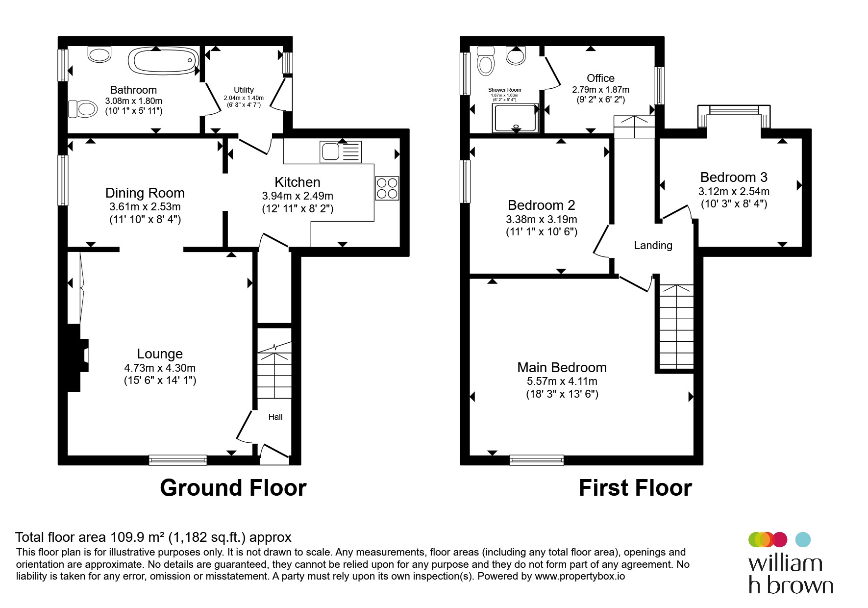 2, Prospect Row, Harrogate floorplan
