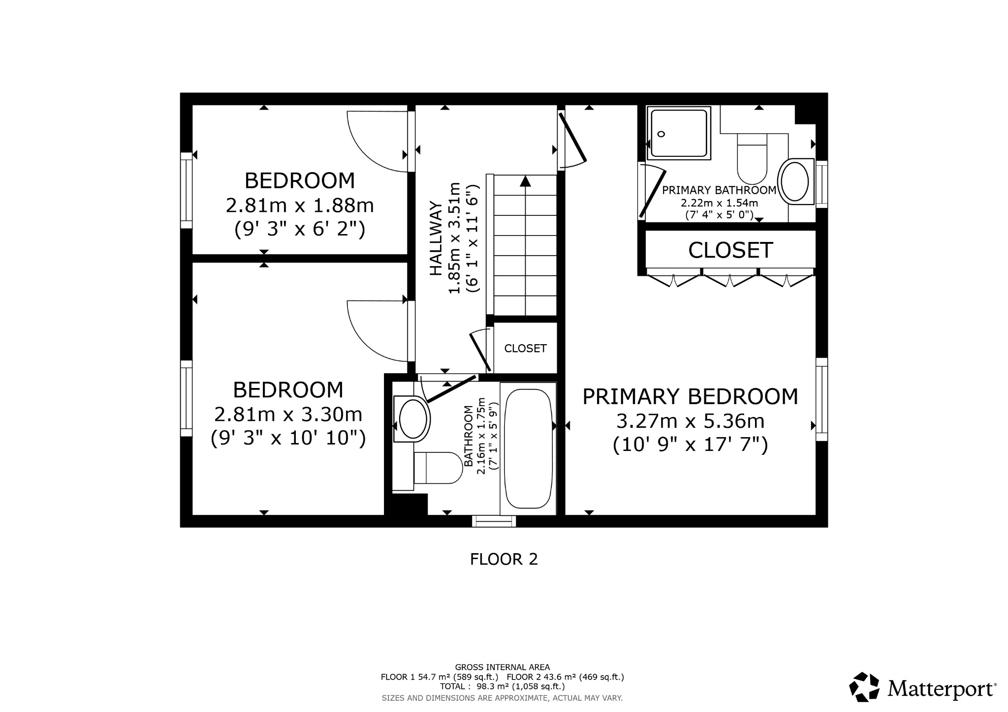 36 Hutton Row, South Shields, Tyne And Wear floorplan